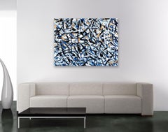 « FIRST SNOW », peinture, huile sur toile