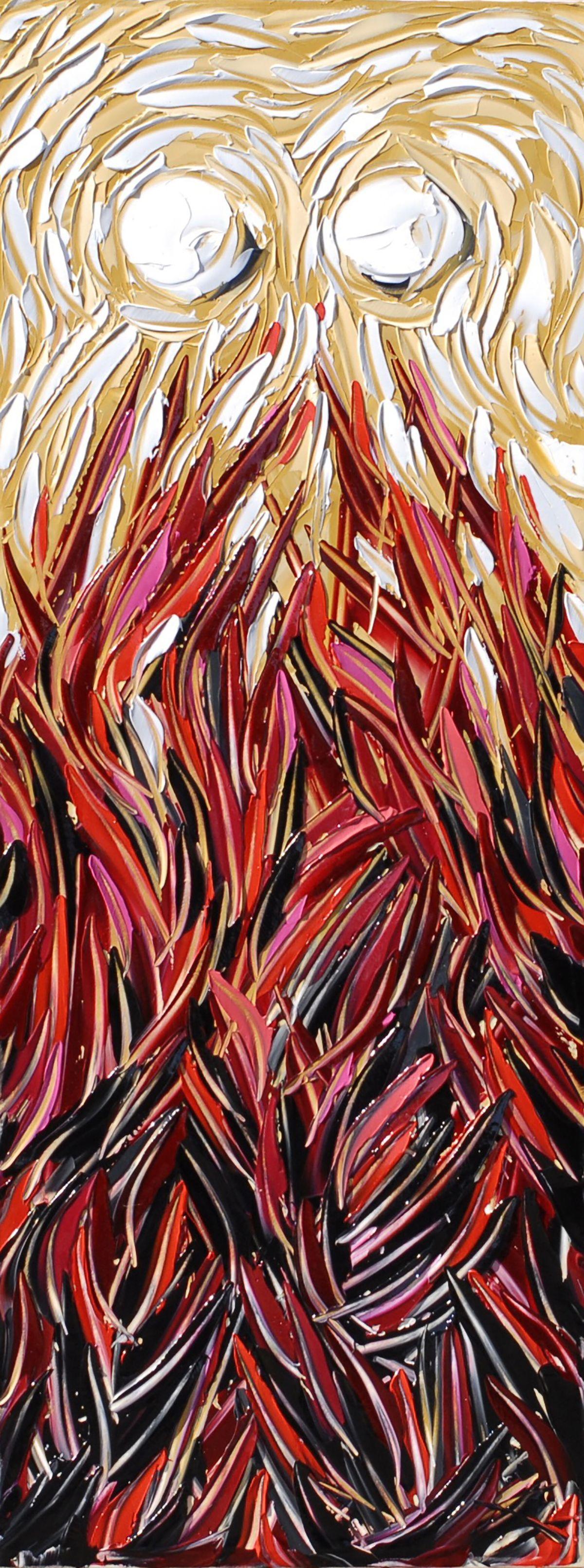Abstract Painting di Bill Stone - GENUINE 2, Pittura, Olio su tela