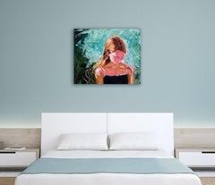 GIRL IN THE AFTERNOON, Painting, Oil on Canvas