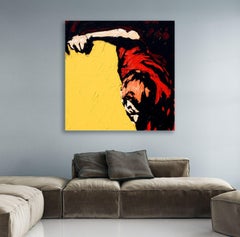 GROUND UND WEISS, Gemälde, Öl auf Leinwand