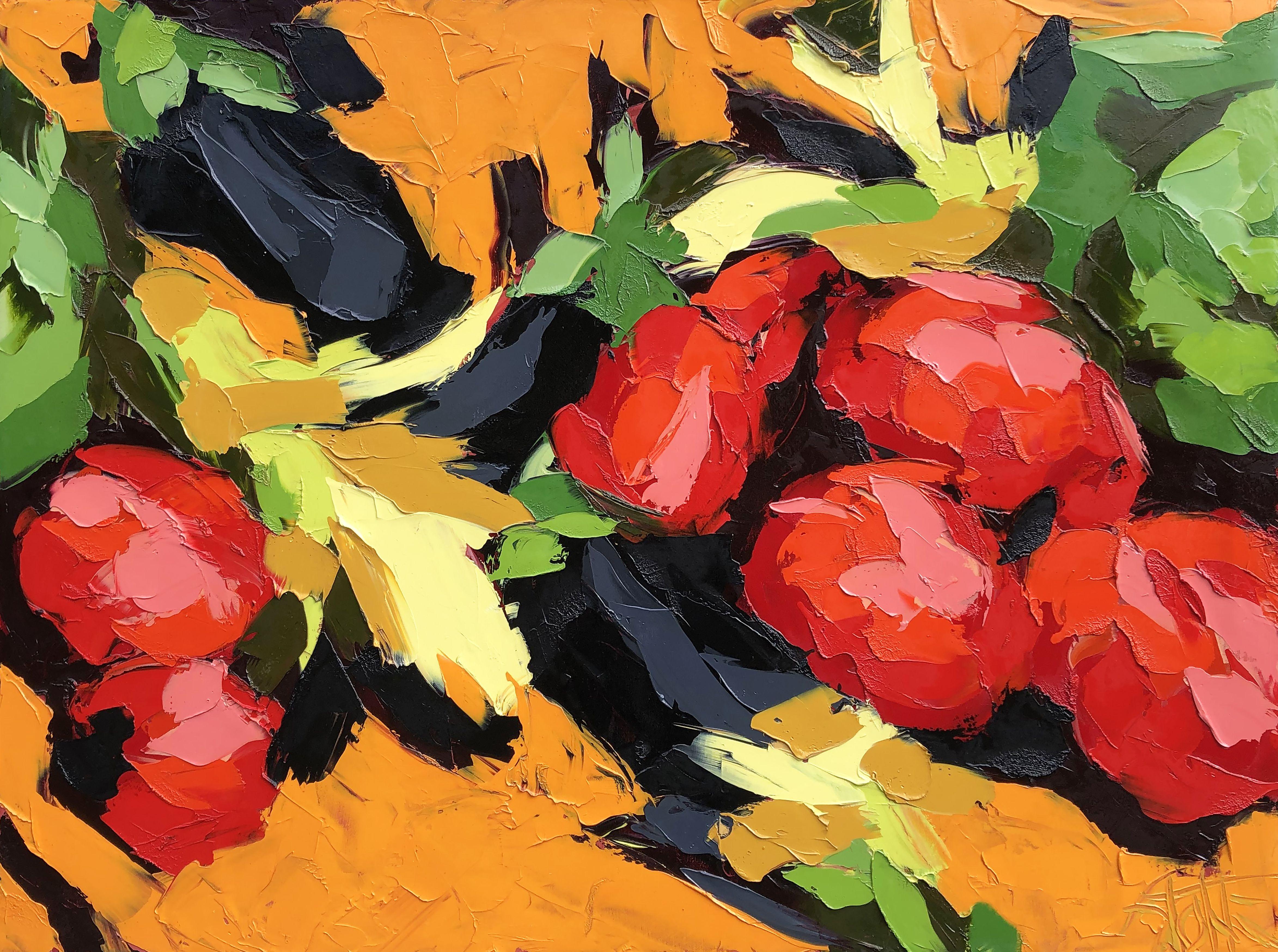 OMBRA DI VENDEMMIA, Pittura, Olio su tela - Painting di Bill Stone