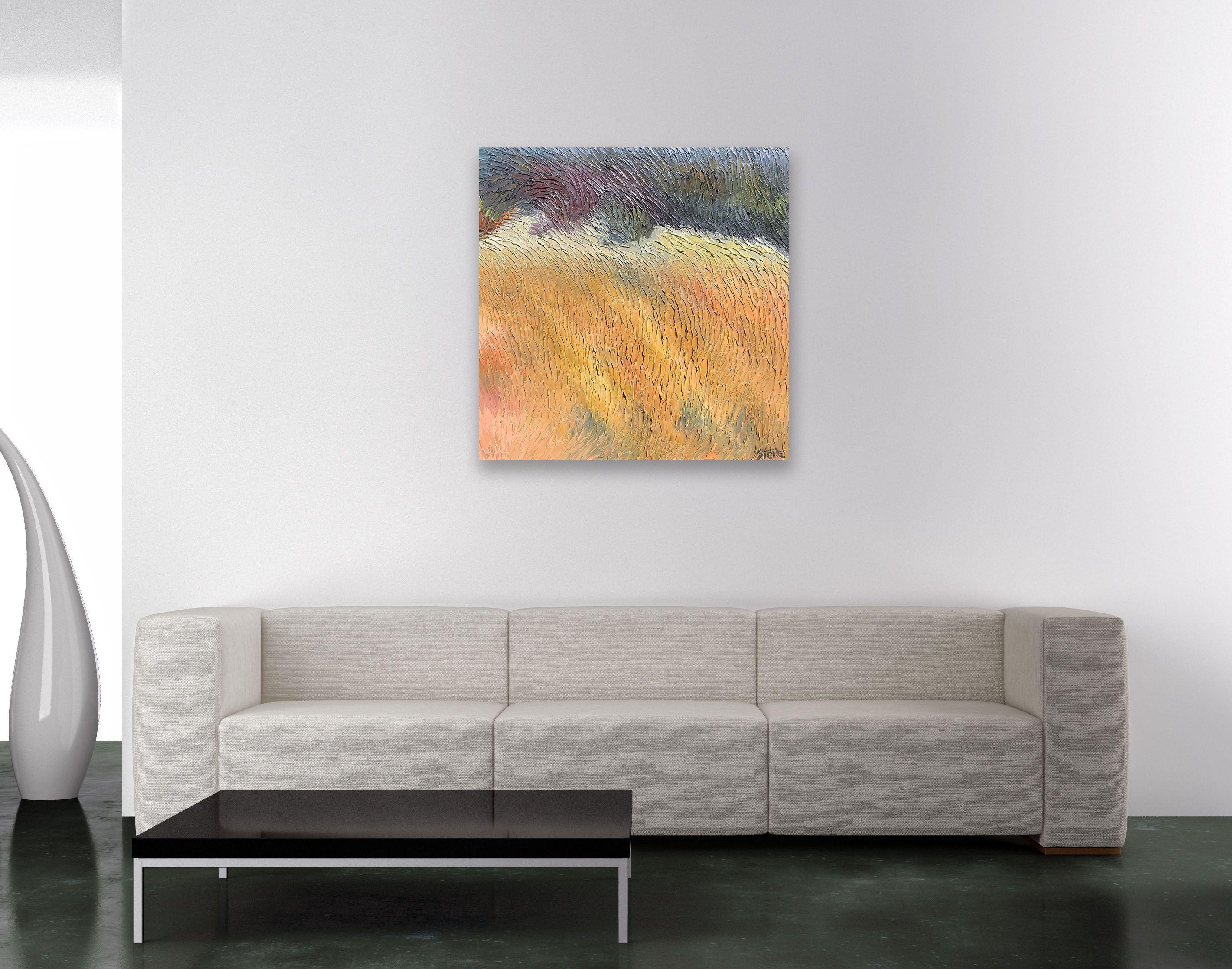 Vento di fine autunno, Pittura, Olio su tela - Painting Impressionismo di Bill Stone