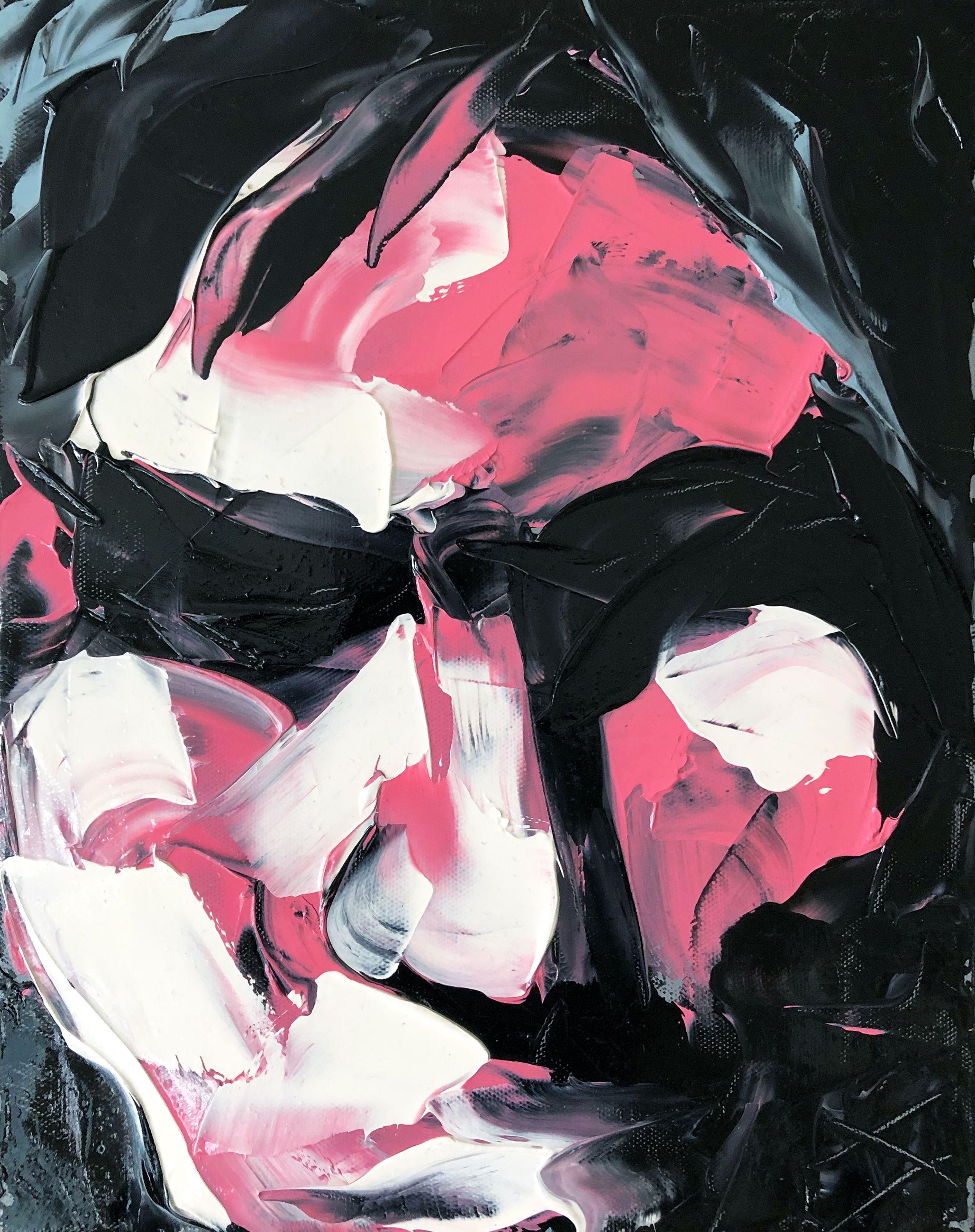 Abstract Painting di Bill Stone - LEFTOVER MAN 1, Pittura, Olio su tela