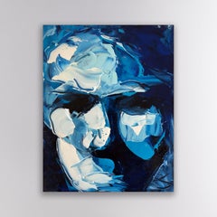 LEFTOVER MAN 3, peinture, huile sur toile