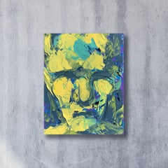 LEFTOVER MAN, Painting, Oil on Canvas