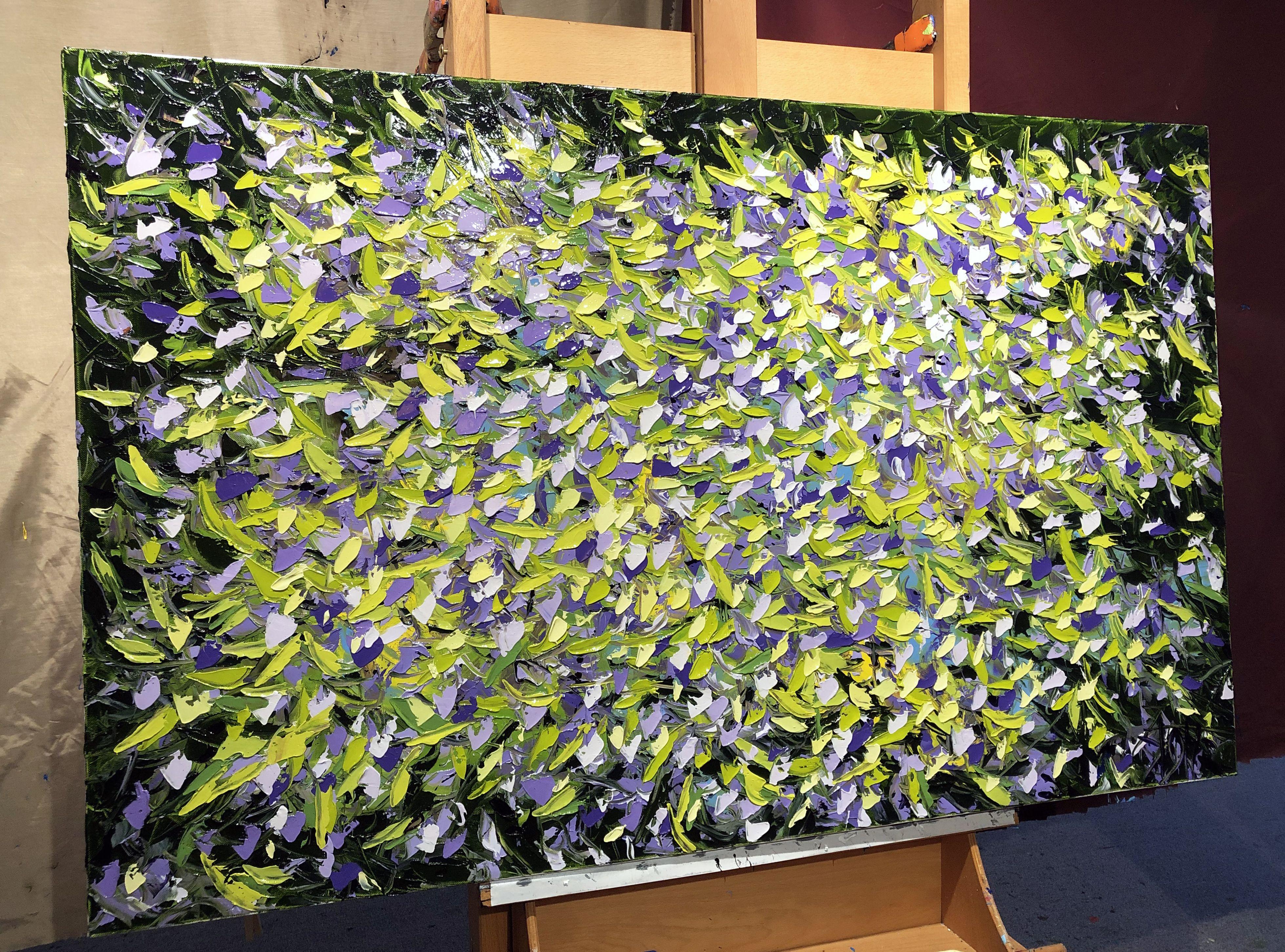 Si sono nascosti nell'ombra per troppo tempo.  Oli su tela spessi e vibranti, influenzati dal colore, dal movimento e dalla consistenza del mondo naturale che ci circonda: Pittura :: Impressionista :: Questo pezzo viene fornito con un certificato