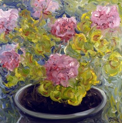 POTTED PLANT, Painting, Oil on Canvas