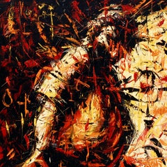 PREDATOR, Pittura, Olio su tela