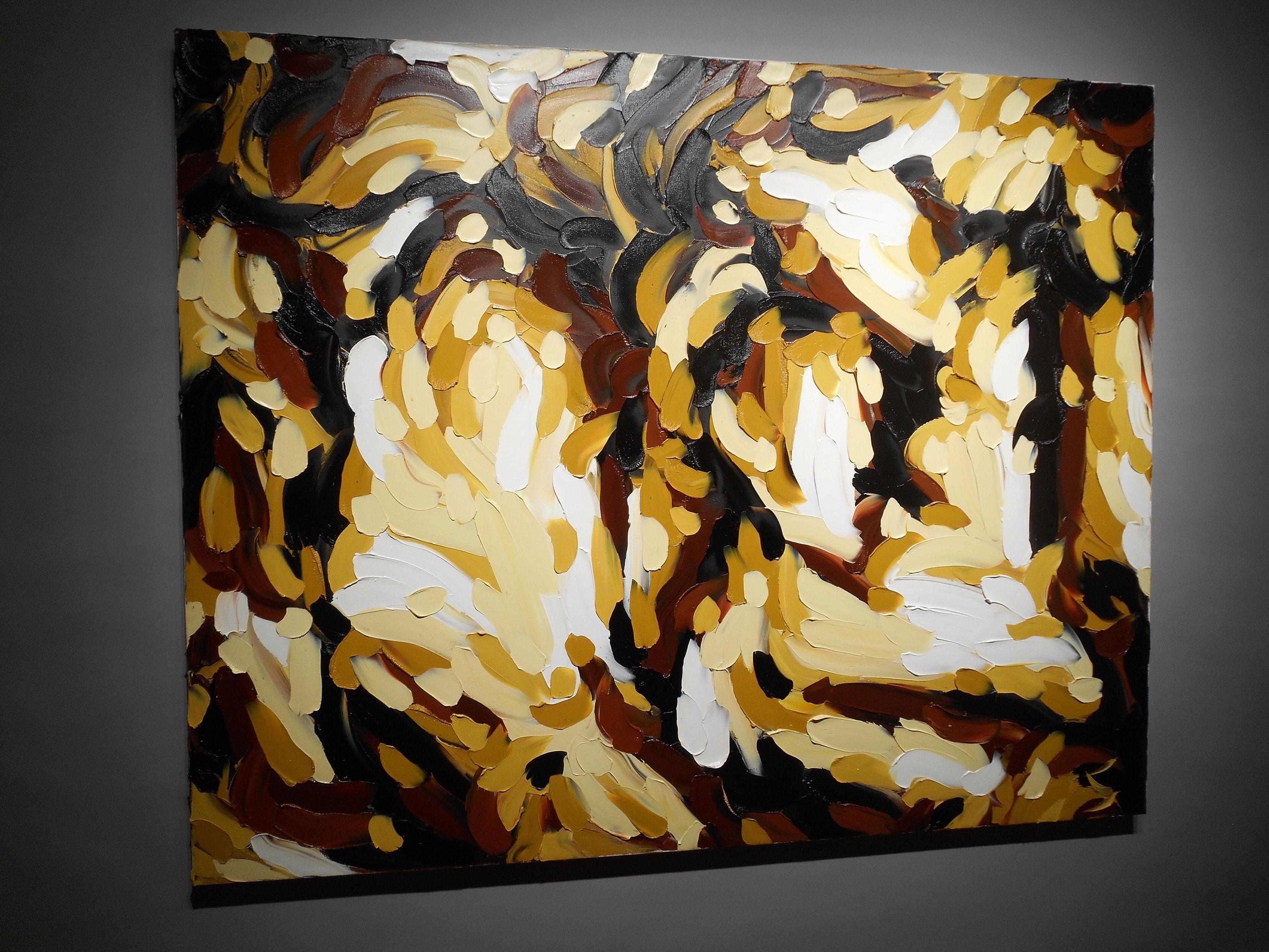PRESENZA, Pittura, Olio su tela - Painting Astratto di Bill Stone
