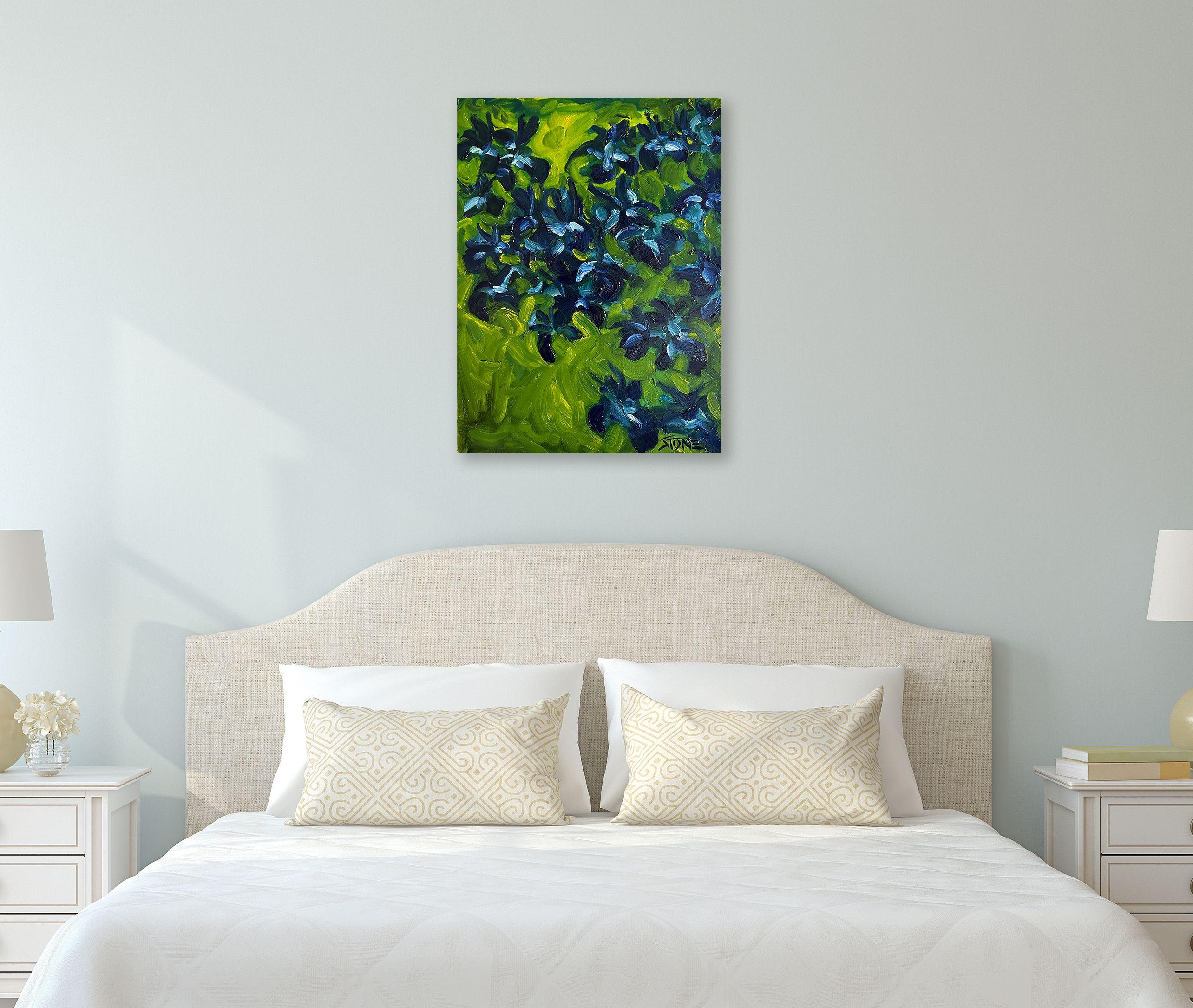 RONNELLES, Pittura, Olio su tela - Painting Impressionismo di Bill Stone