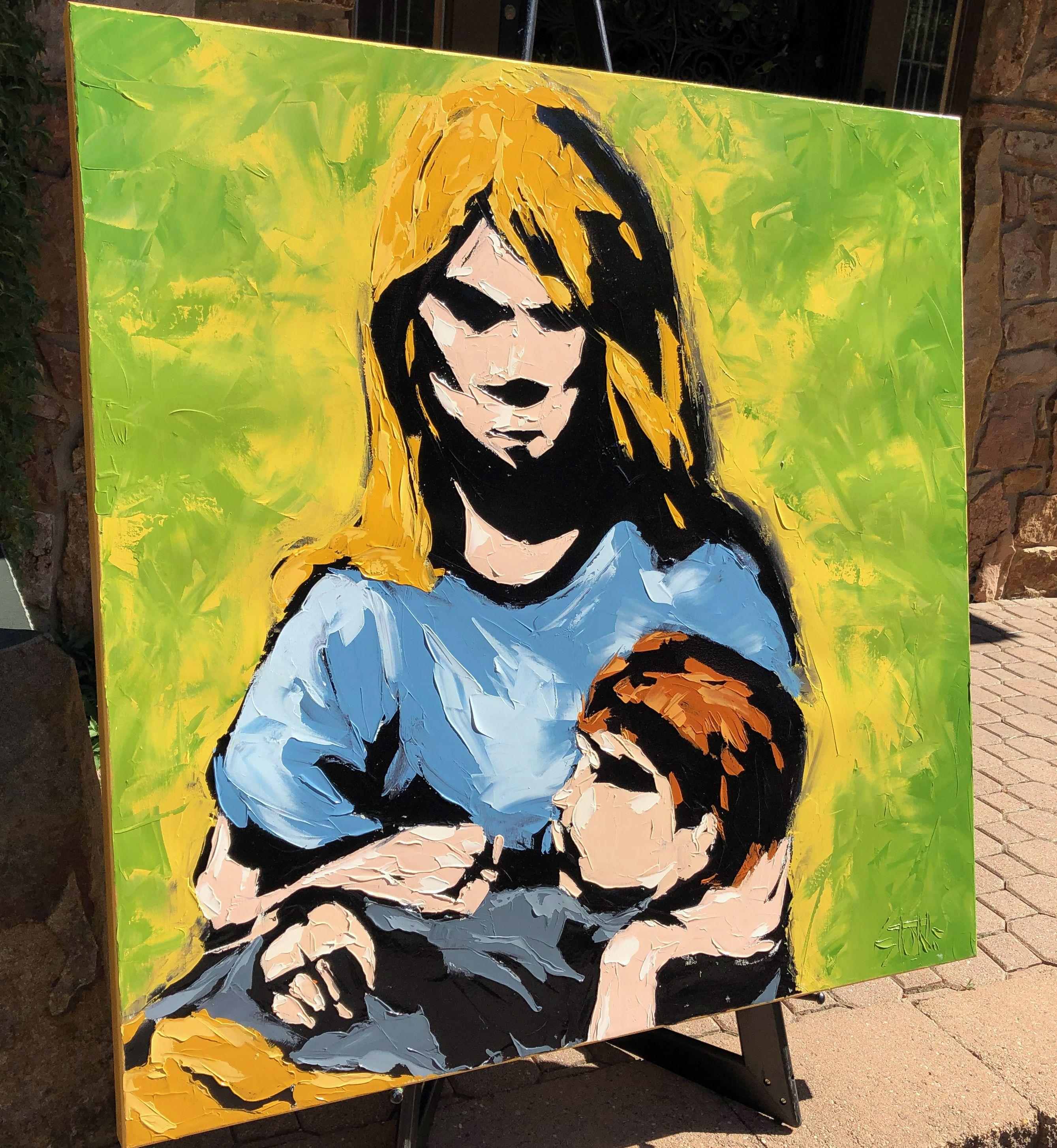 SIBLINGS 1, Pittura, Olio su tela in vendita 1