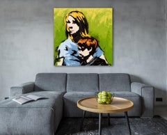 SIBLINGS 3, Painting, Oil on Canvas