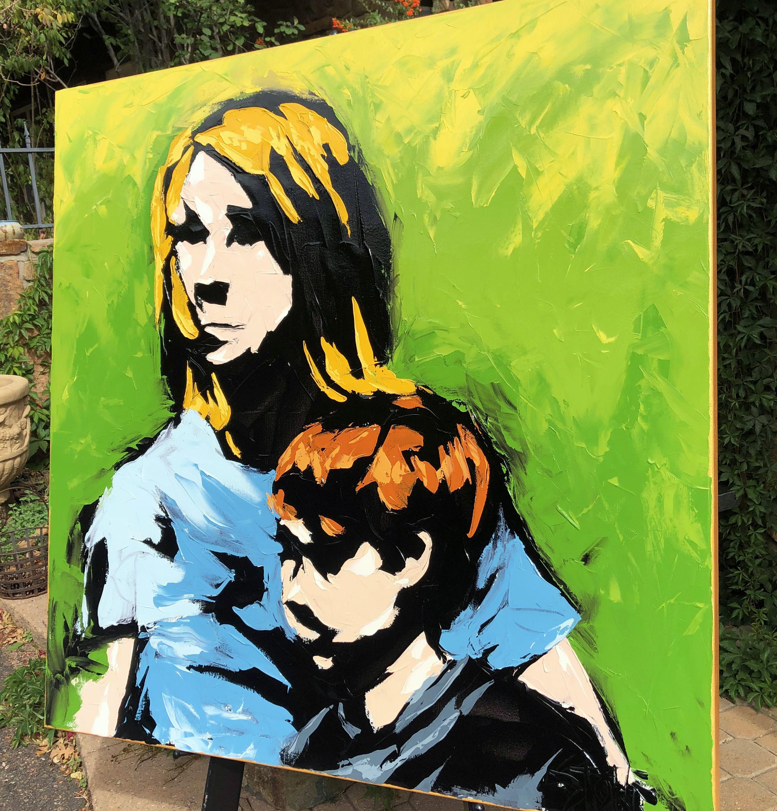 SIBLINGS 3, Pittura, Olio su tela in vendita 1