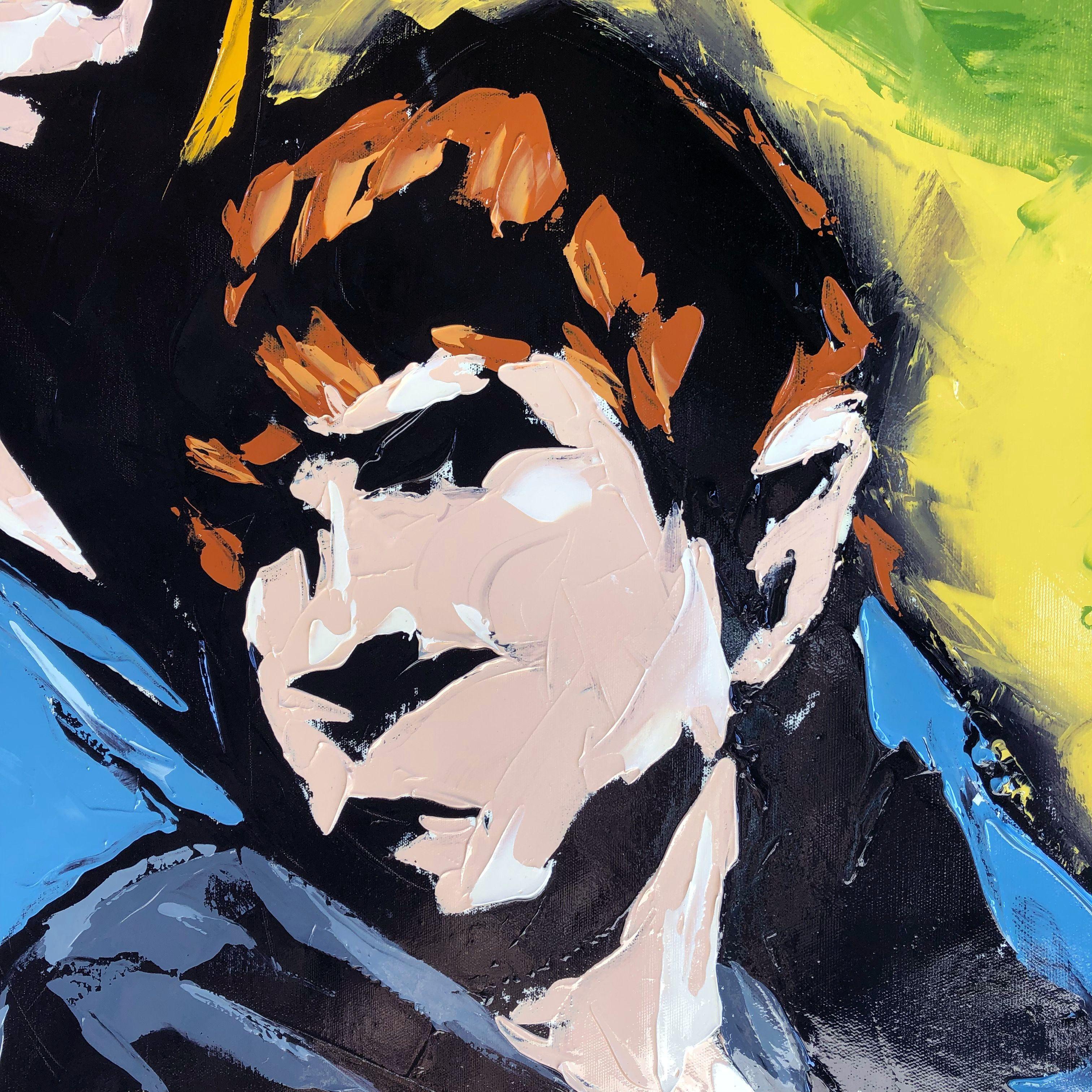 SIBLINGS 4, Pittura, Olio su tela in vendita 2