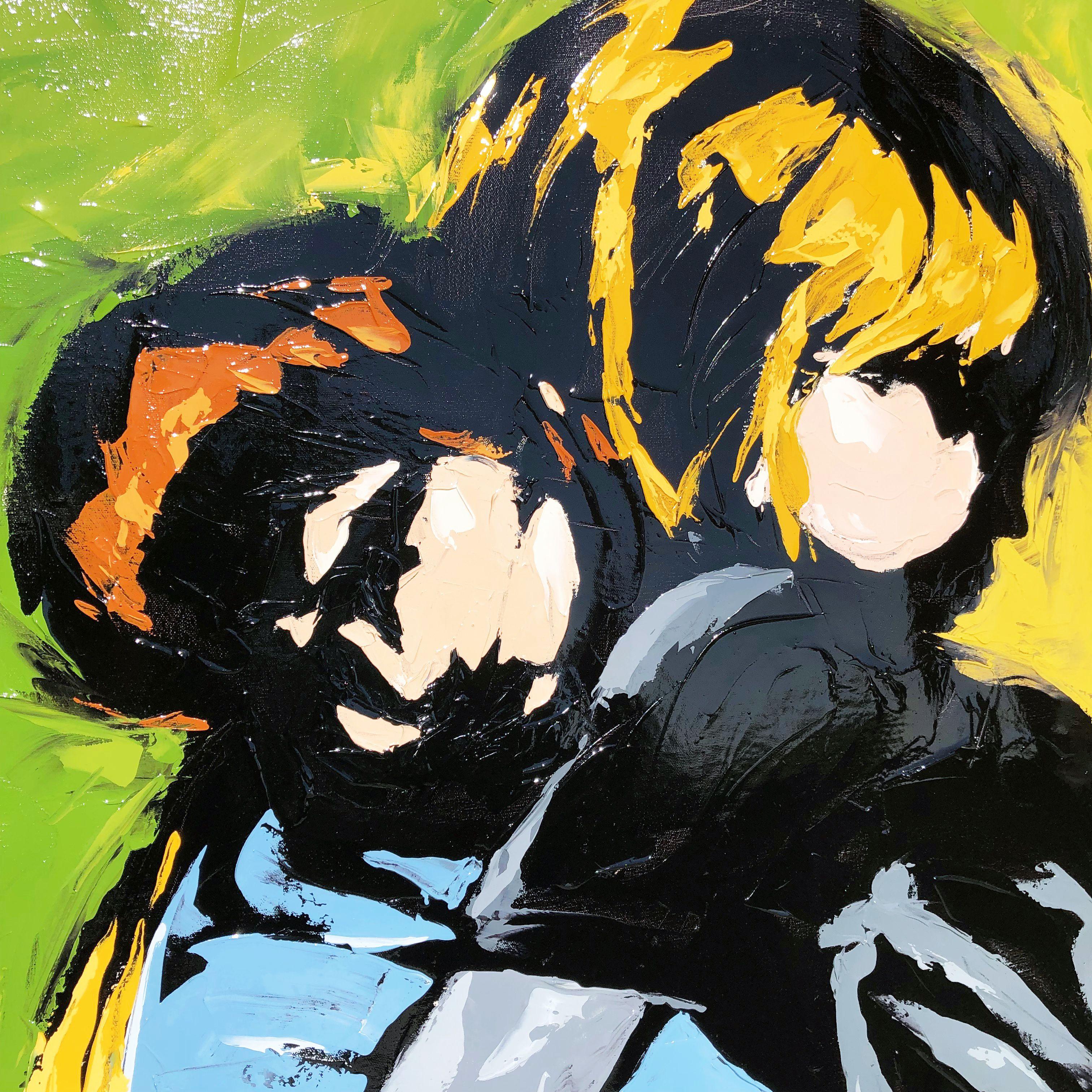 SIBLINGS 5, Pittura, Olio su tela in vendita 3