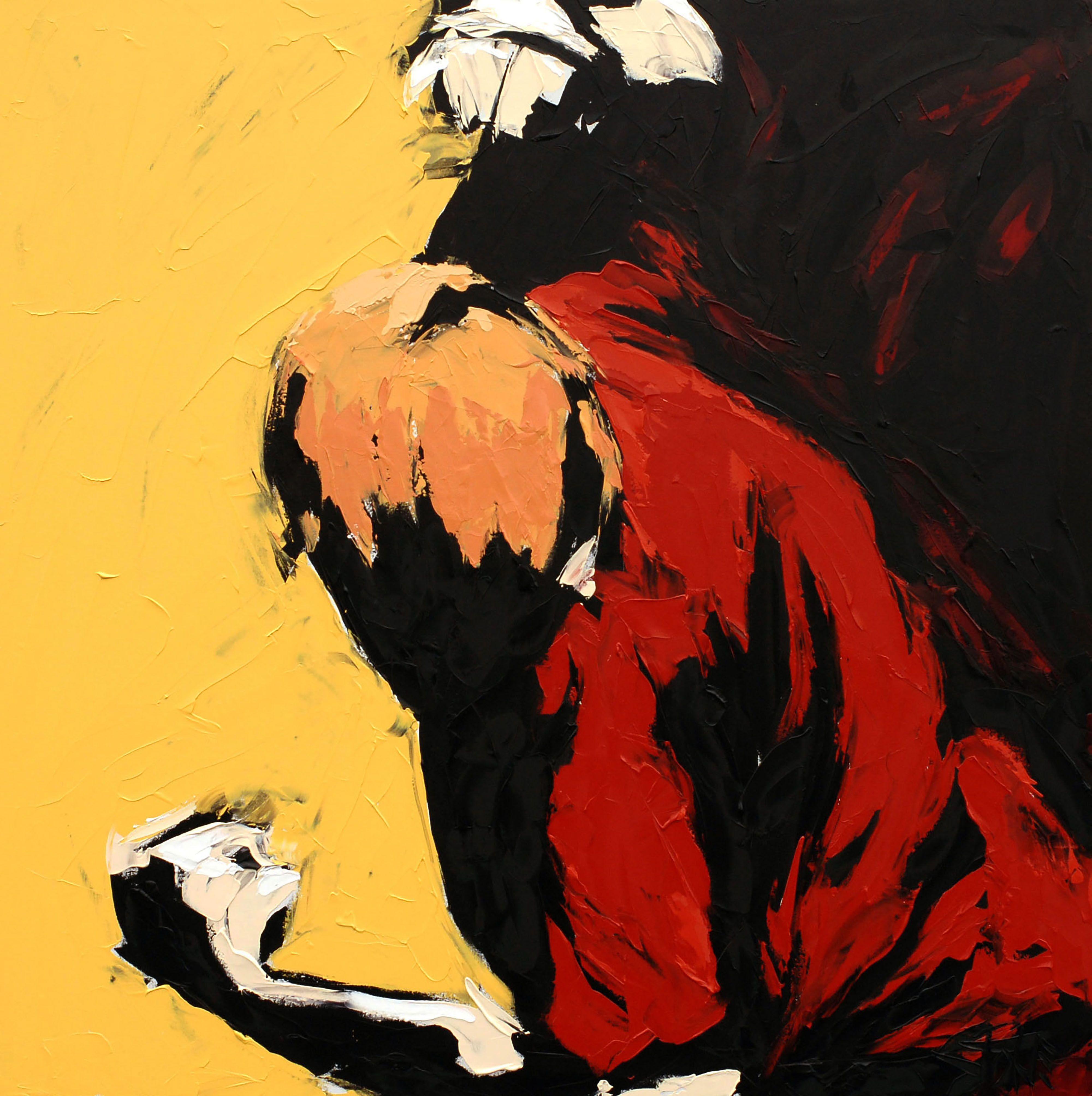 SMASH, Pittura, Olio su tela - Painting di Bill Stone