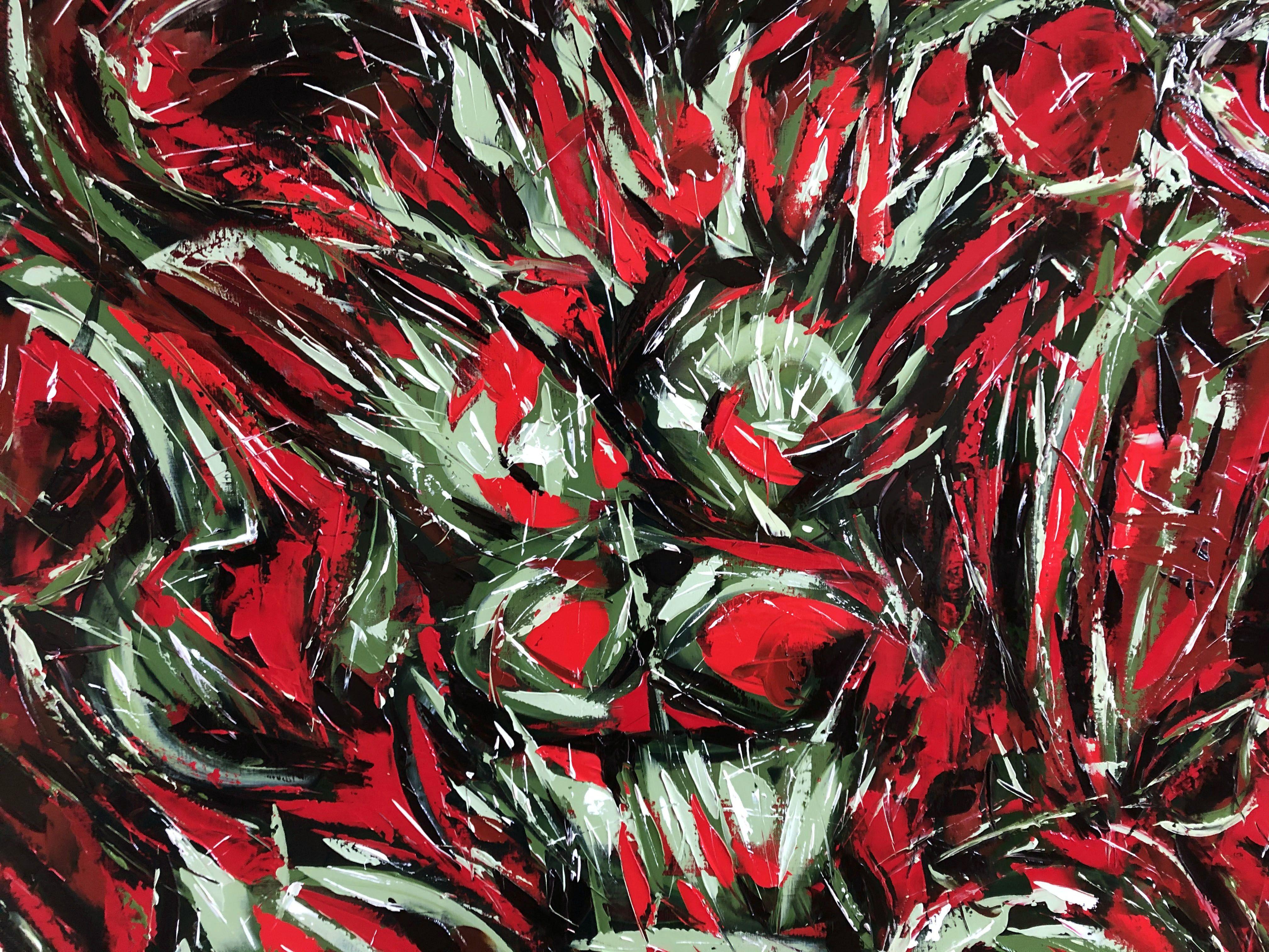 SNAPDRAGON, Pittura, Olio su tela in vendita 1