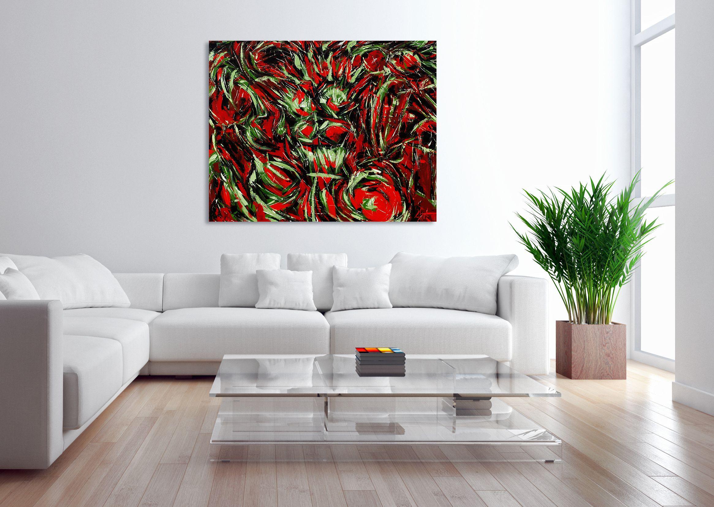 SNAPDRAGON, Pittura, Olio su tela in vendita 2