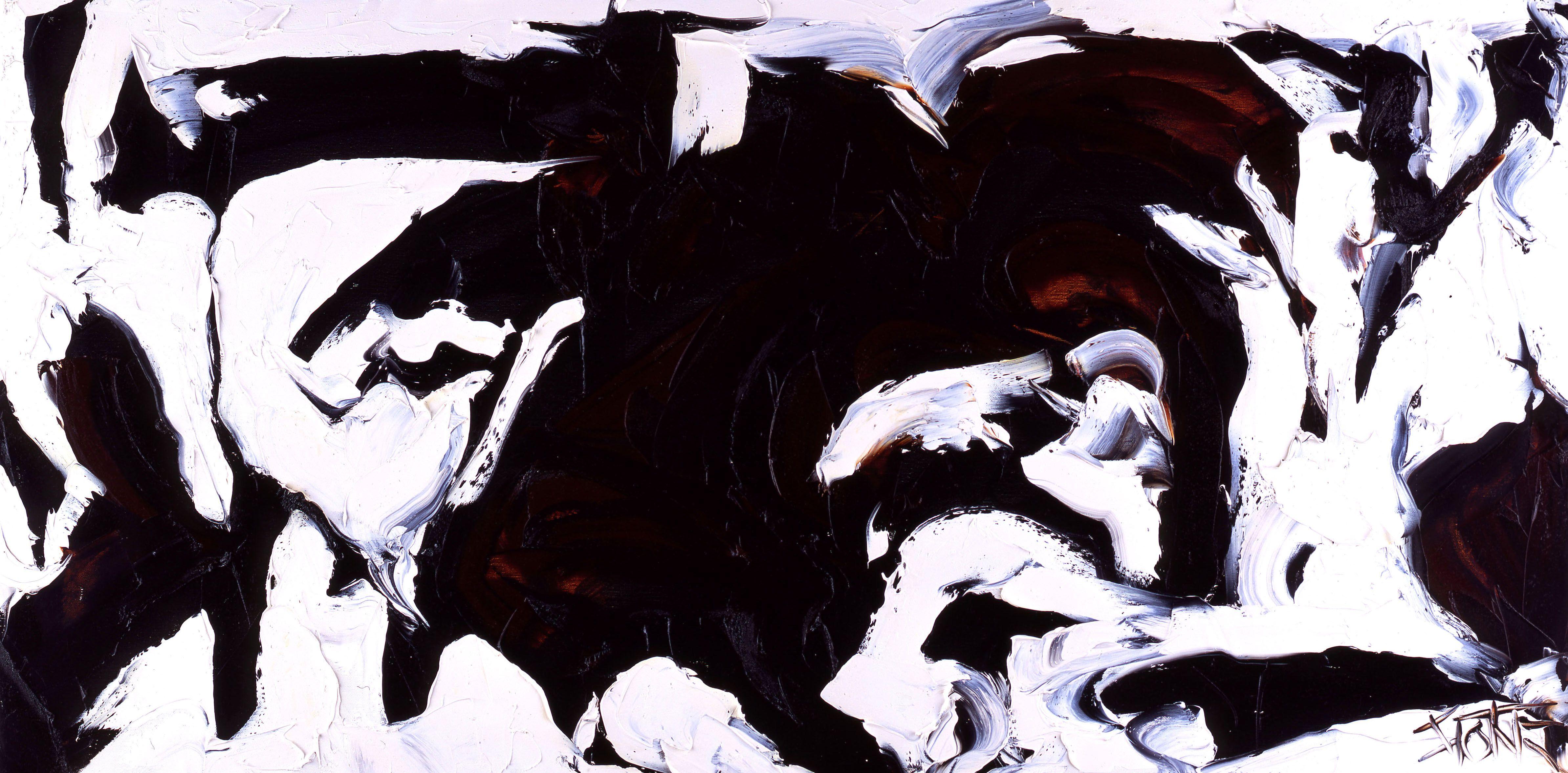 Abstract Painting di Bill Stone - ANGELO DI NEVE, Pittura, Olio su tela