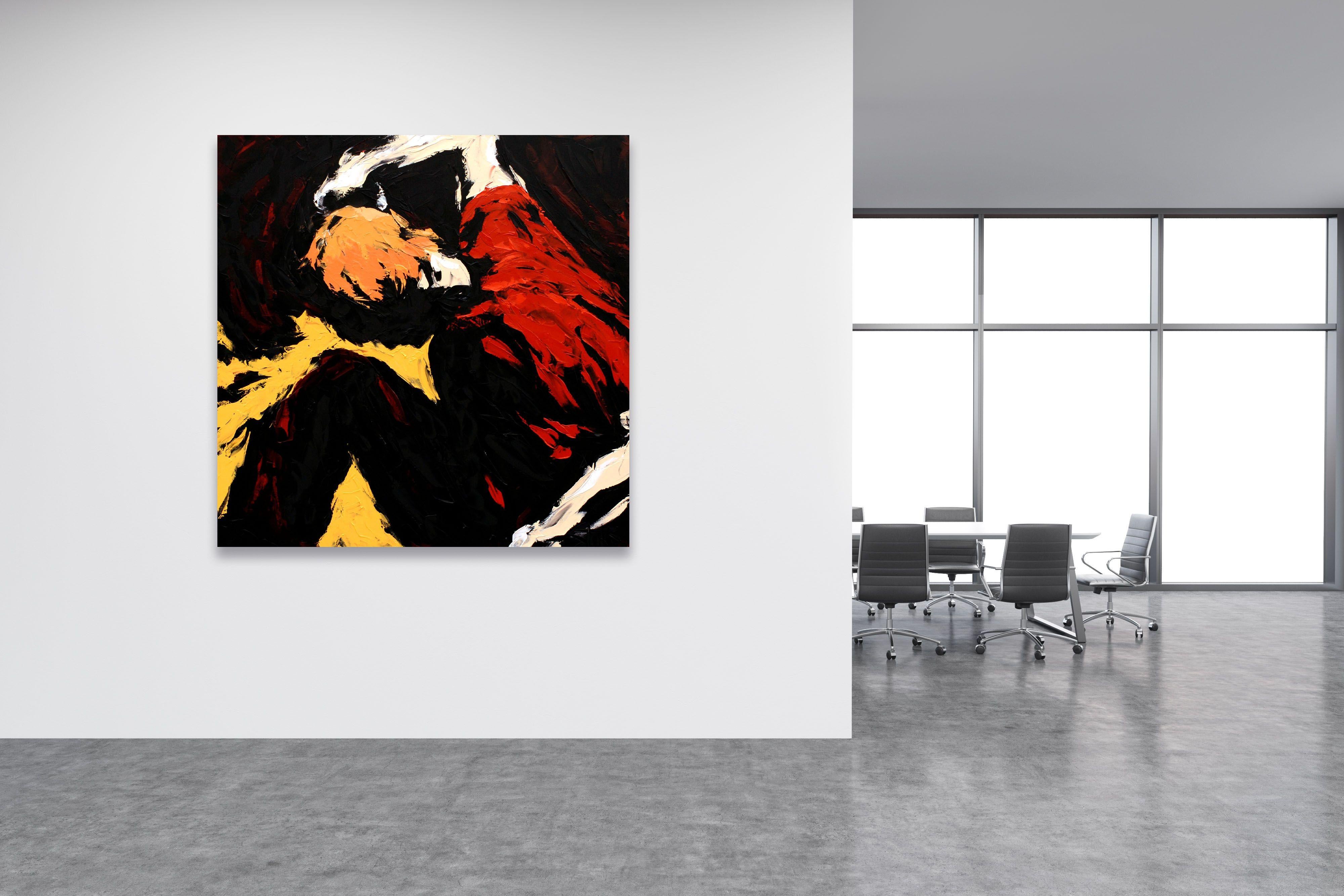 STOMP, Pittura, Olio su tela in vendita 3