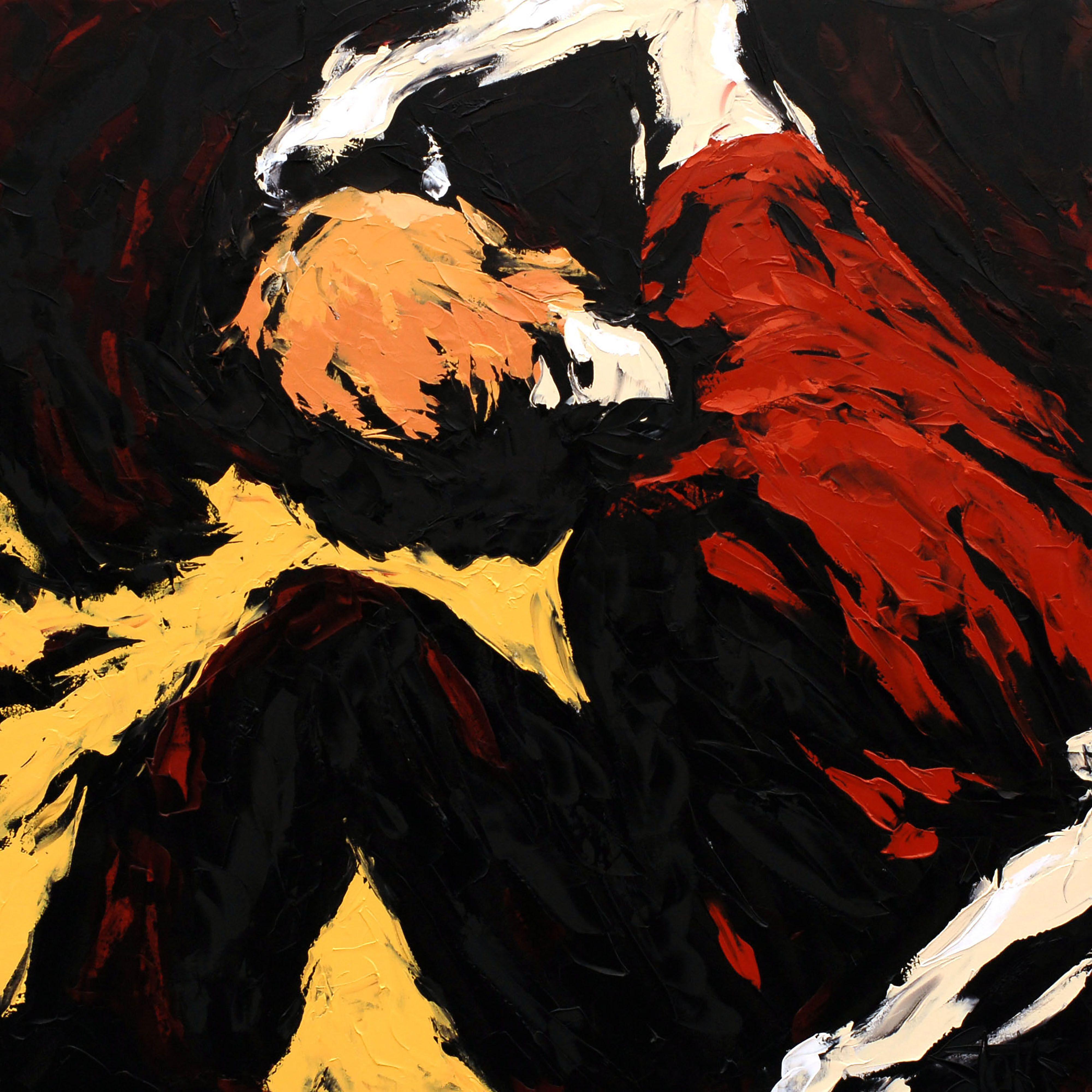 STOMP, Pittura, Olio su tela - Painting di Bill Stone