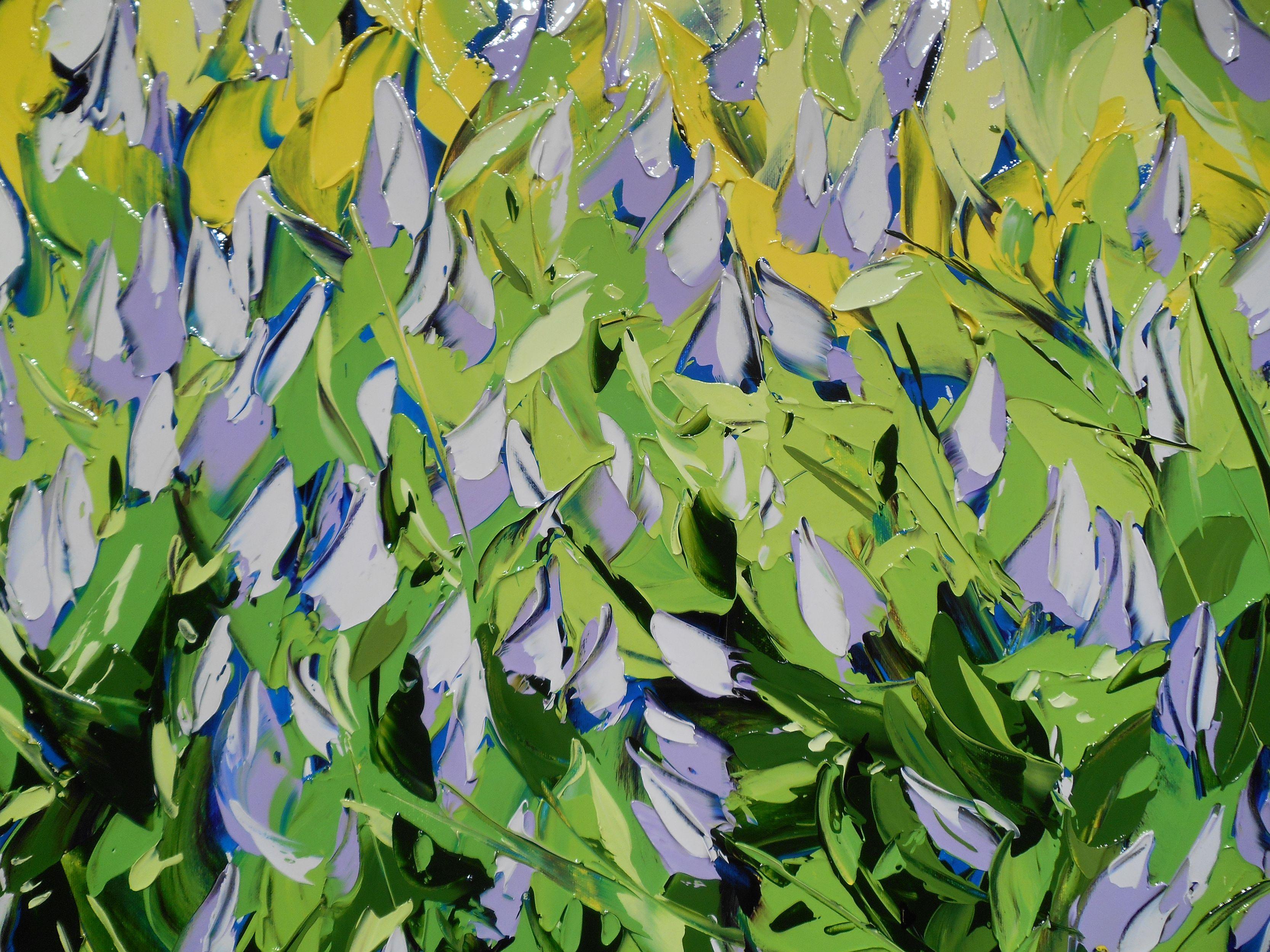 ESTATE 2, Pittura, Olio su tela - Abstract Painting Marrone di Bill Stone