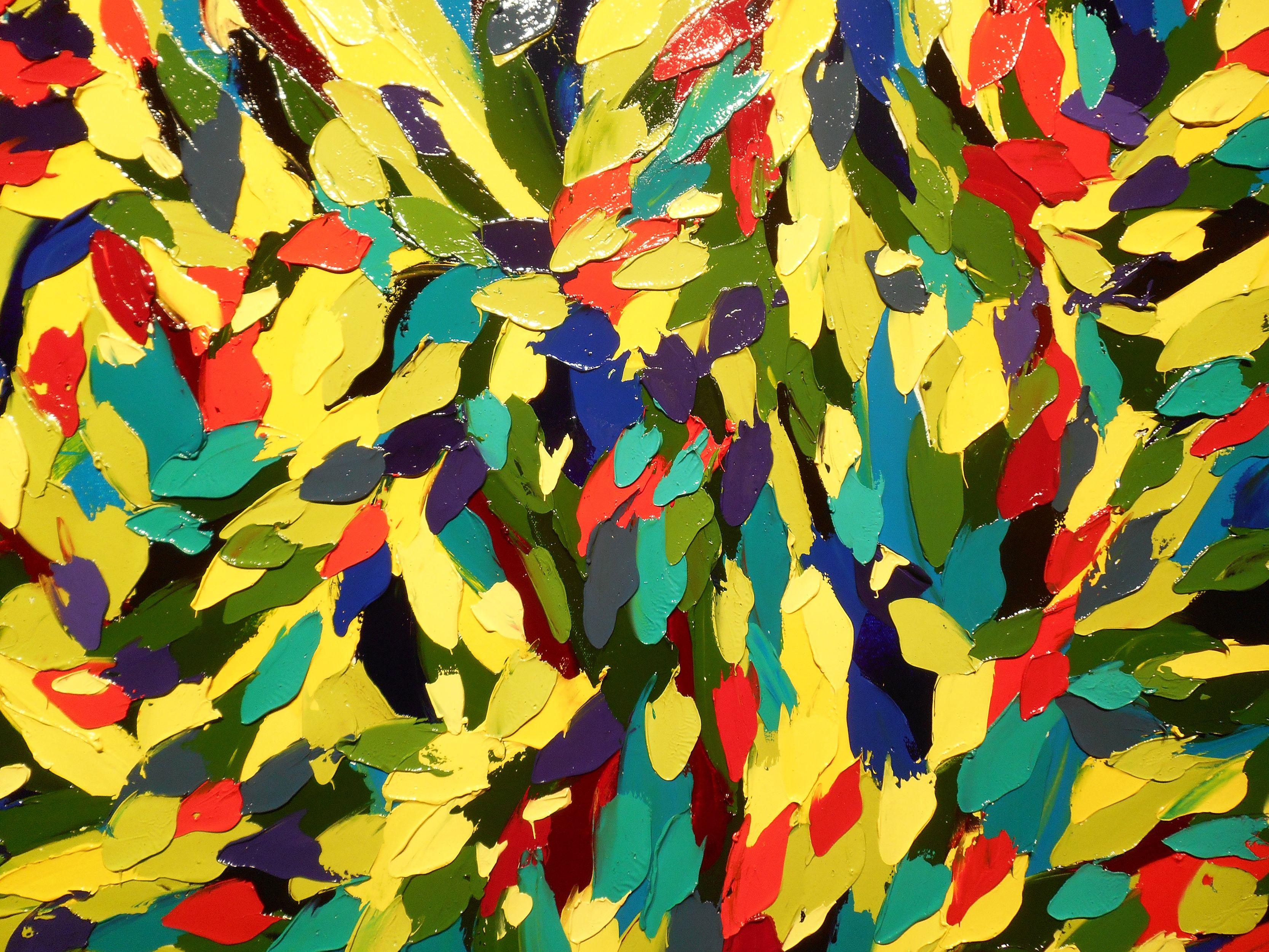 ESTATE 5, Pittura, Olio su tela - Abstract Painting Nero di Bill Stone