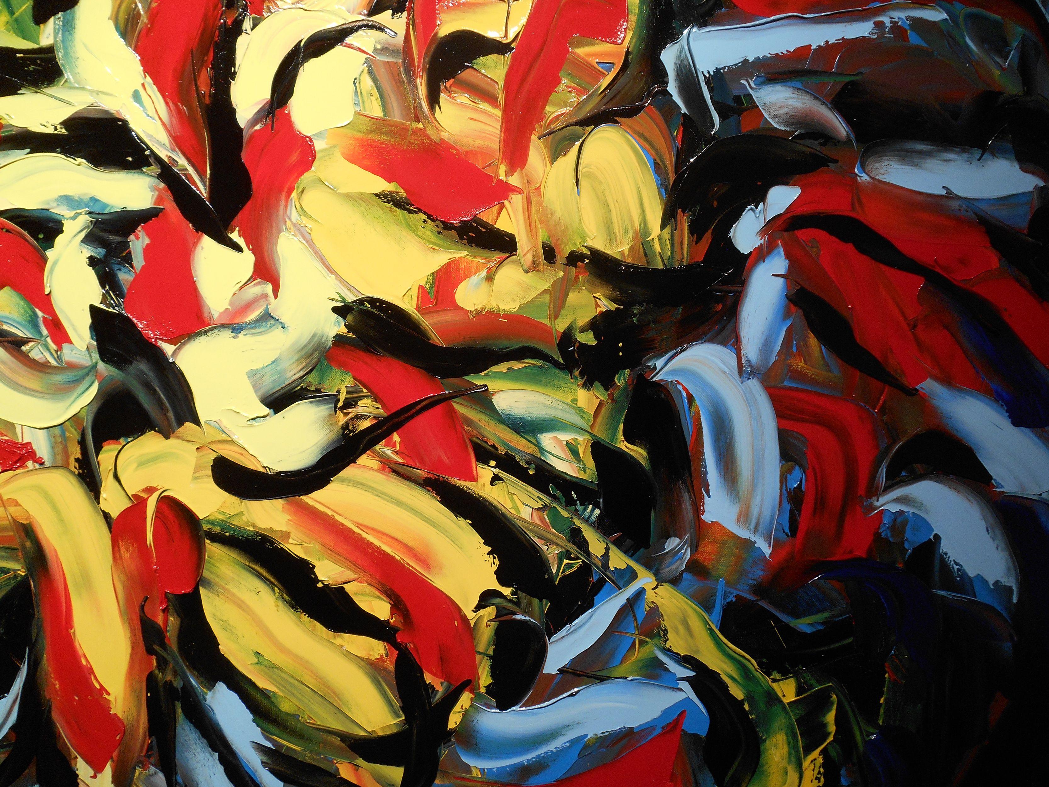 SUNSPOTS, Pittura, Olio su tela in vendita 3