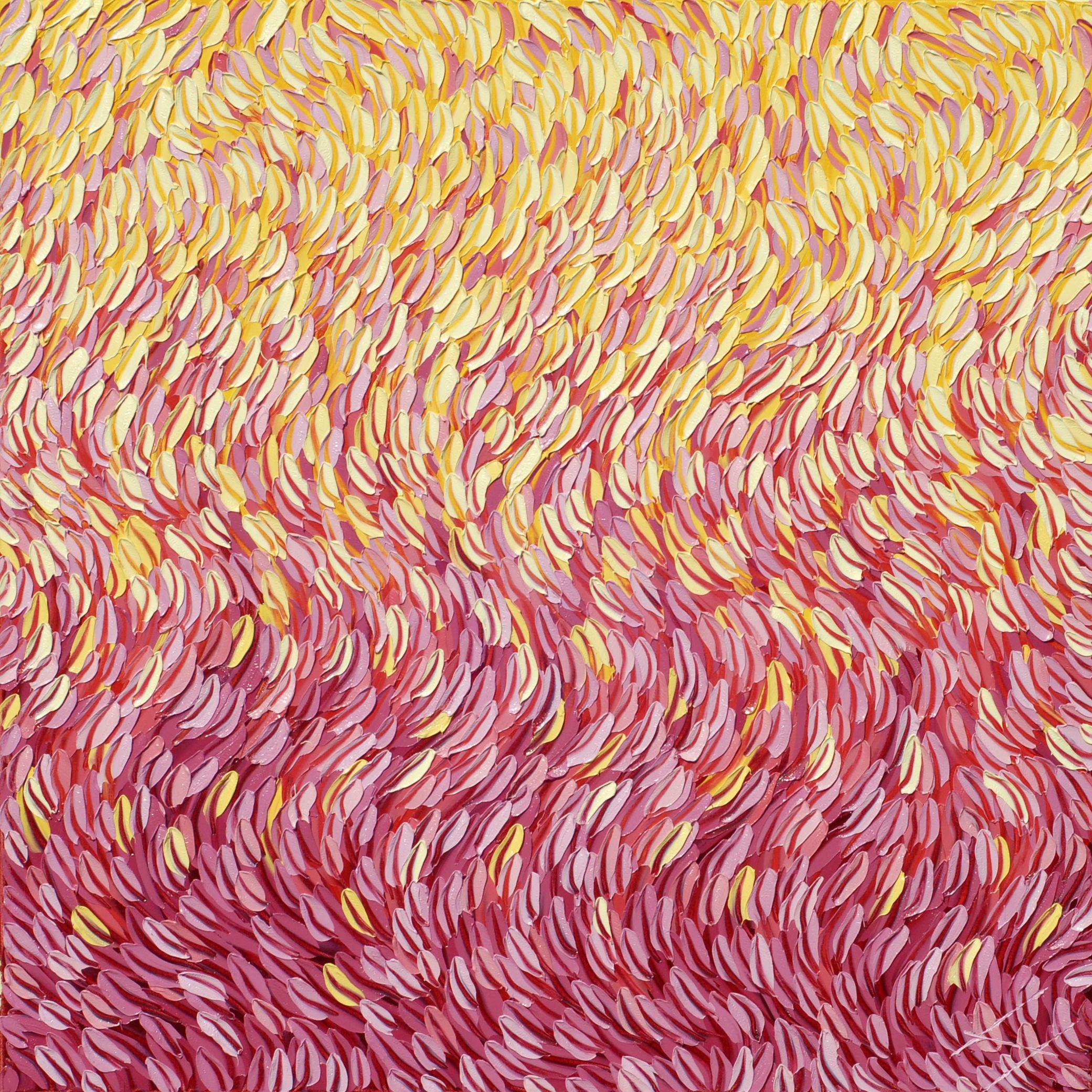 Abstract Painting di Bill Stone - SWAYED, Pittura, Olio su tela
