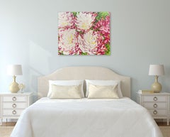 TINA'S PEONIES, Painting, Oil on Canvas