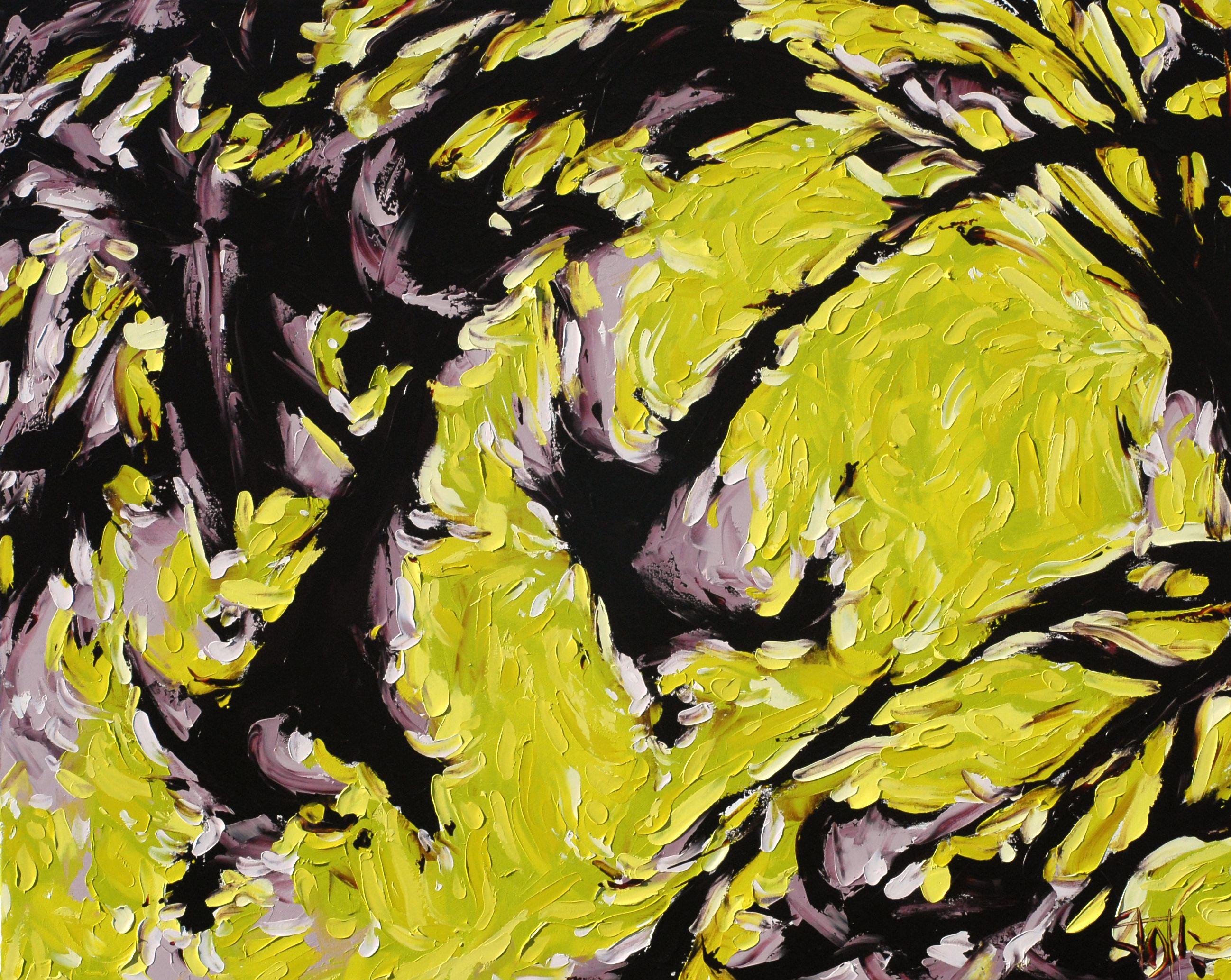 PUNTO DI ROTTURA, Pittura, Olio su tela - Painting di Bill Stone