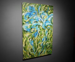 UNFURL, Gemälde, Öl auf Leinwand