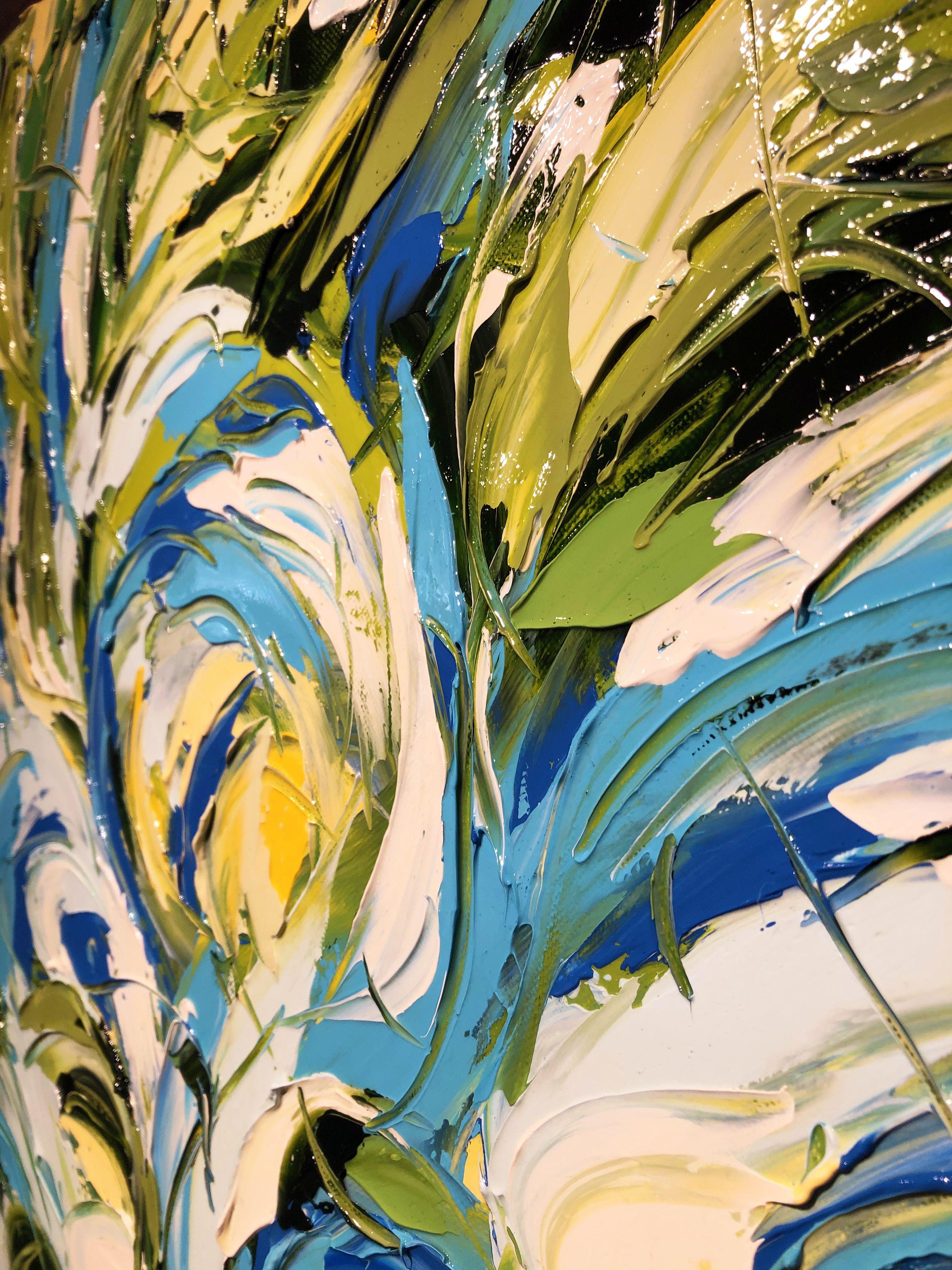 UNFURL, Pittura, Olio su tela in vendita 1