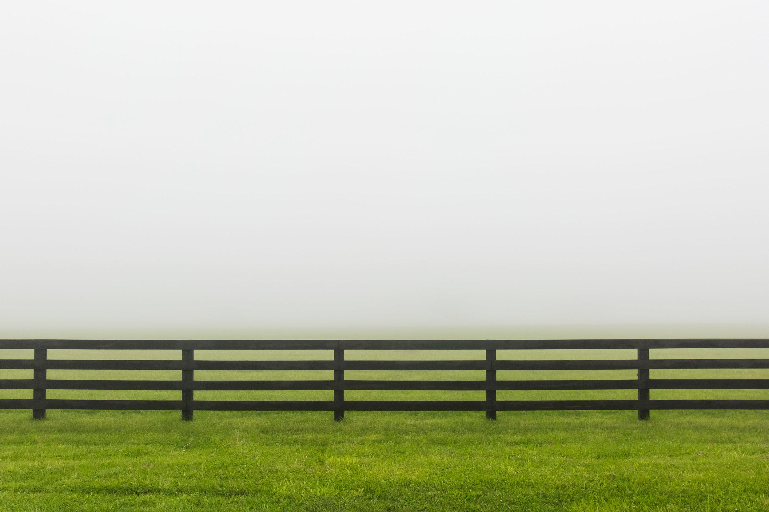 Bill Tansey Landscape Photograph - Fence