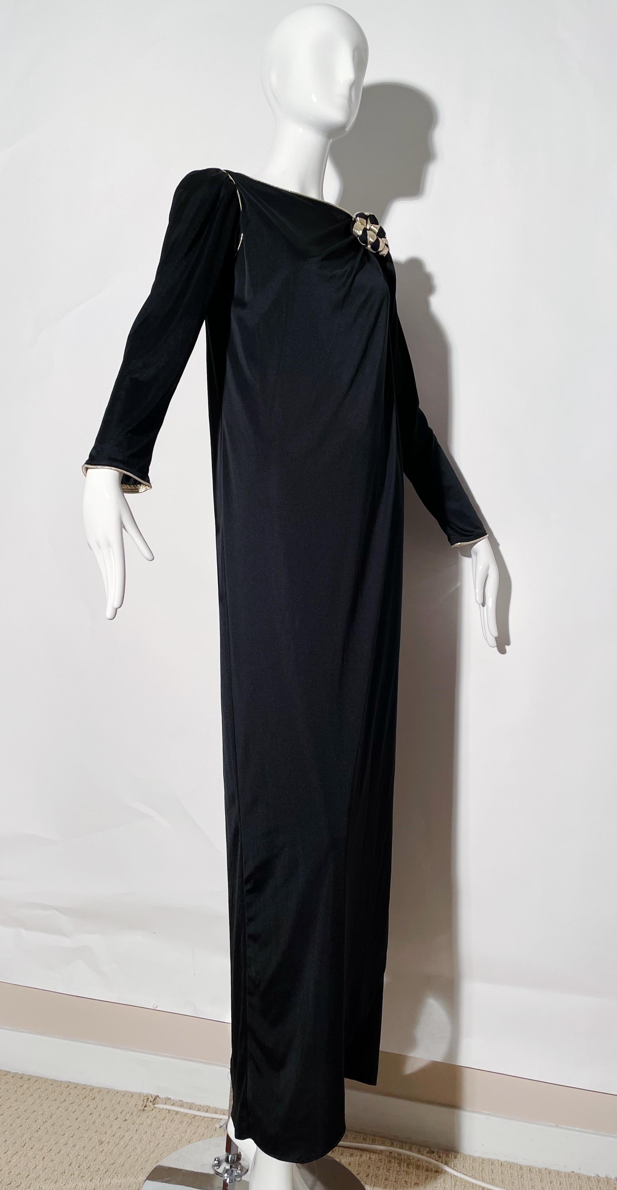 Women's Bill Tice Black Party Gown  For Sale