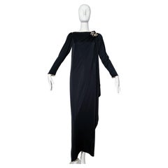 Vintage Bill Tice Black Party Gown 