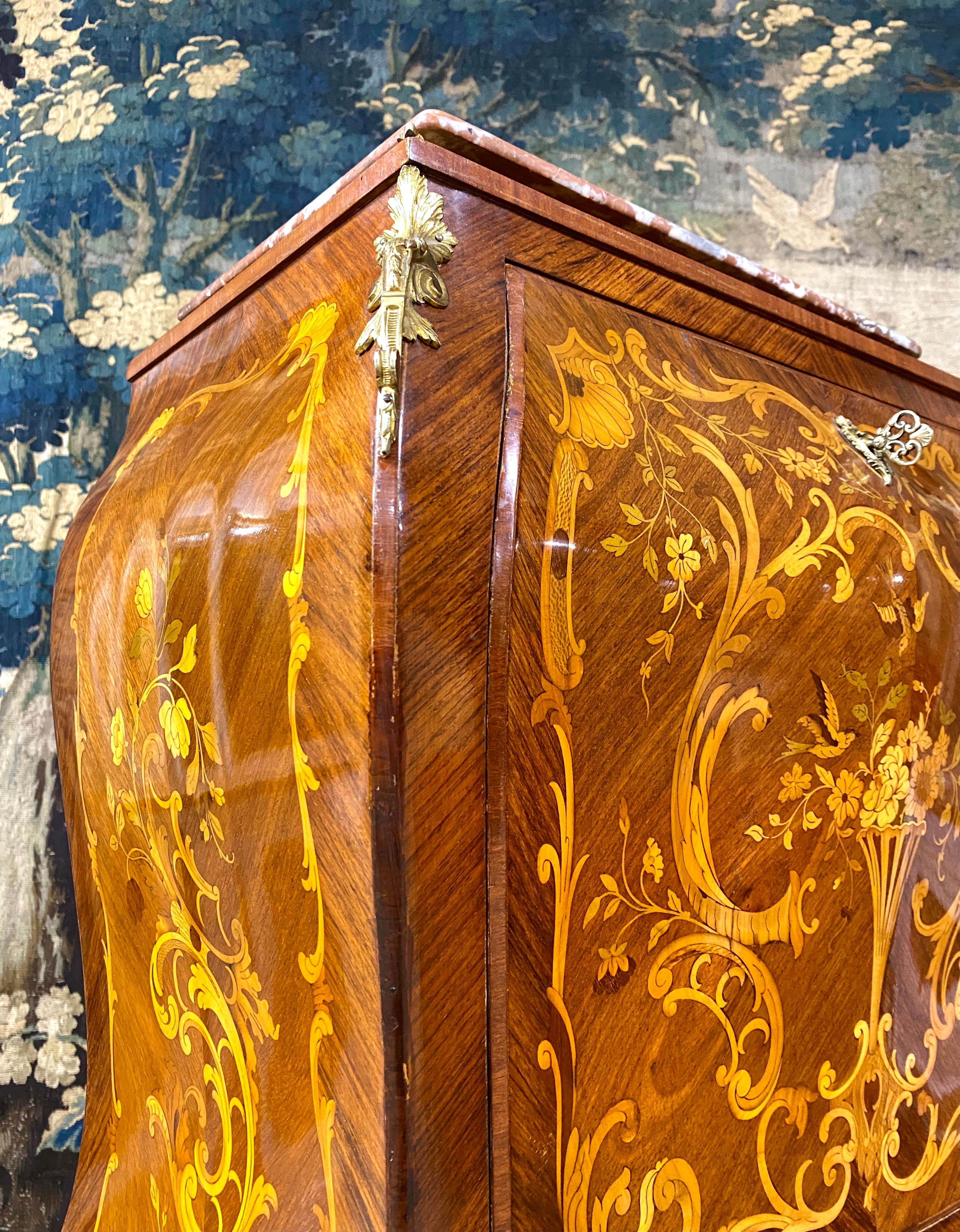 Billet Doux en marqueterie estampillé BASTET, époque Napoléon III 4