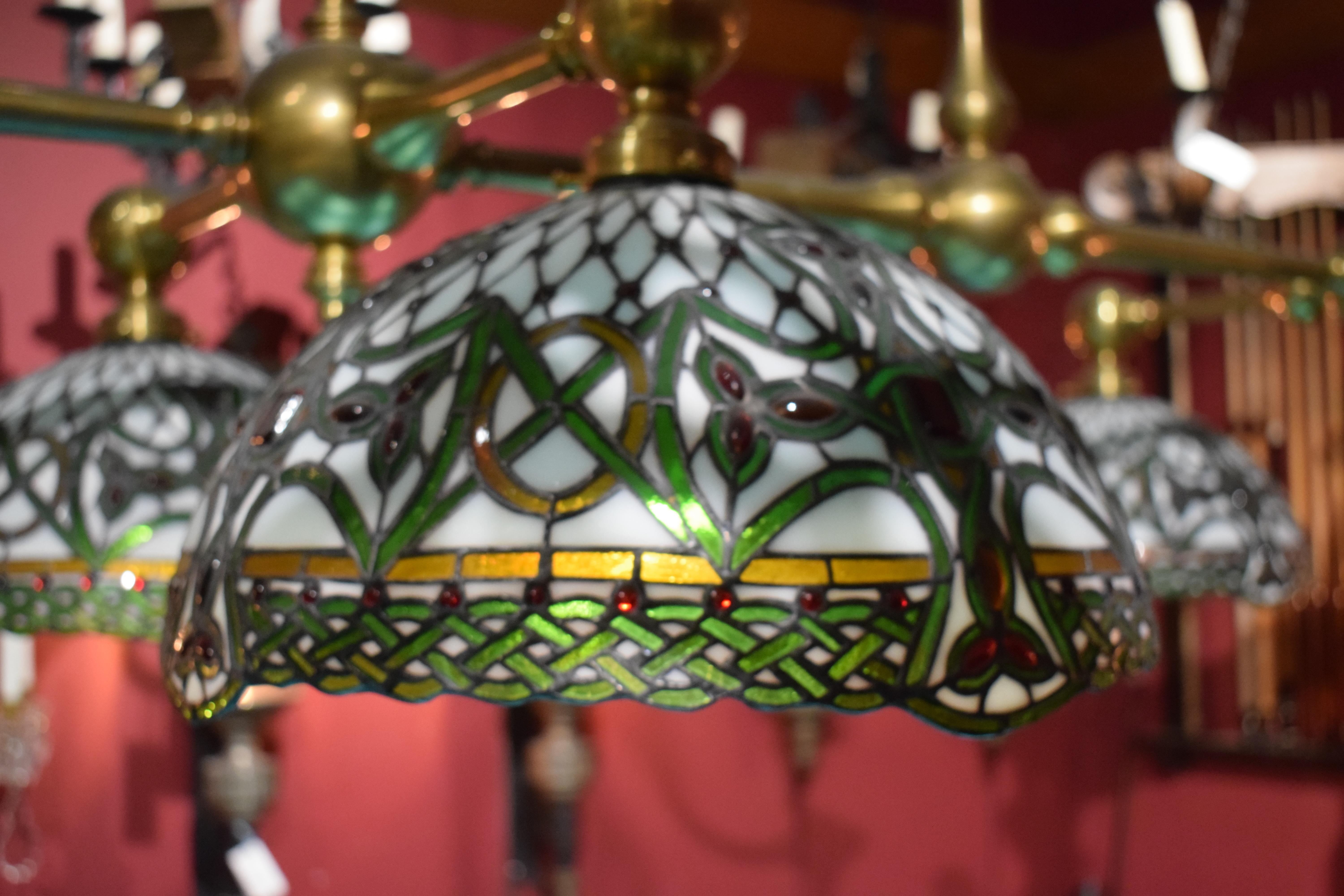 Billiard/Pool Table Light In Good Condition For Sale In Atlanta, GA