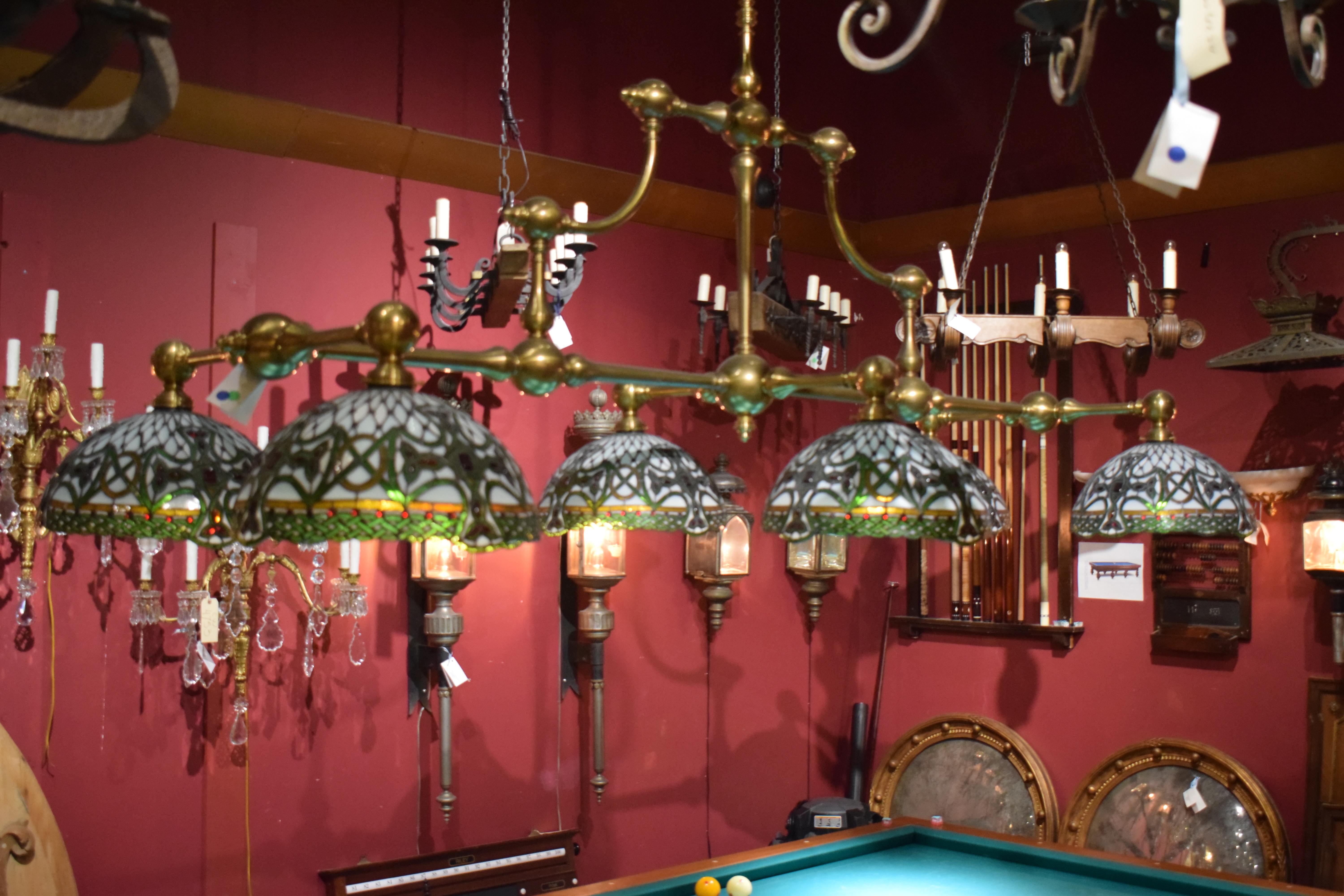 Mid-20th Century Billiard/Pool Table Light For Sale