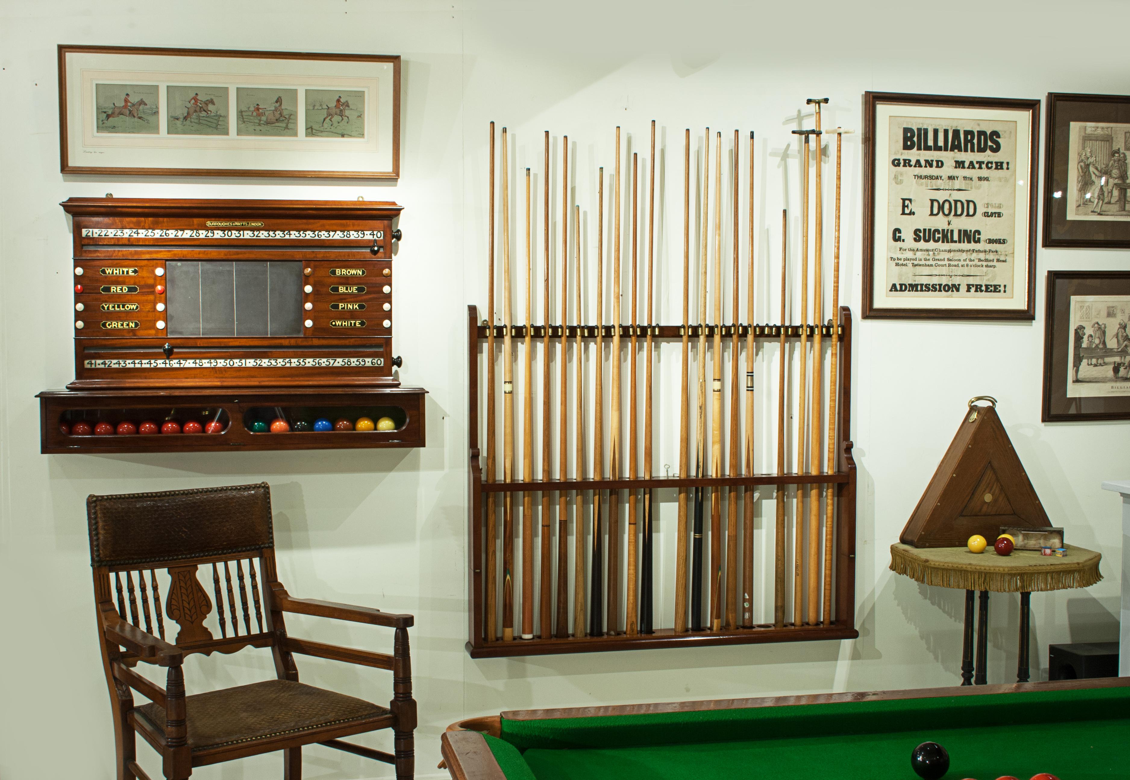 Antique Billiard, Snooker Pool Dining Table 5