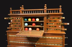 Billiard Snooker Life Pool Scorer Marker Oak English by Orme Manchester