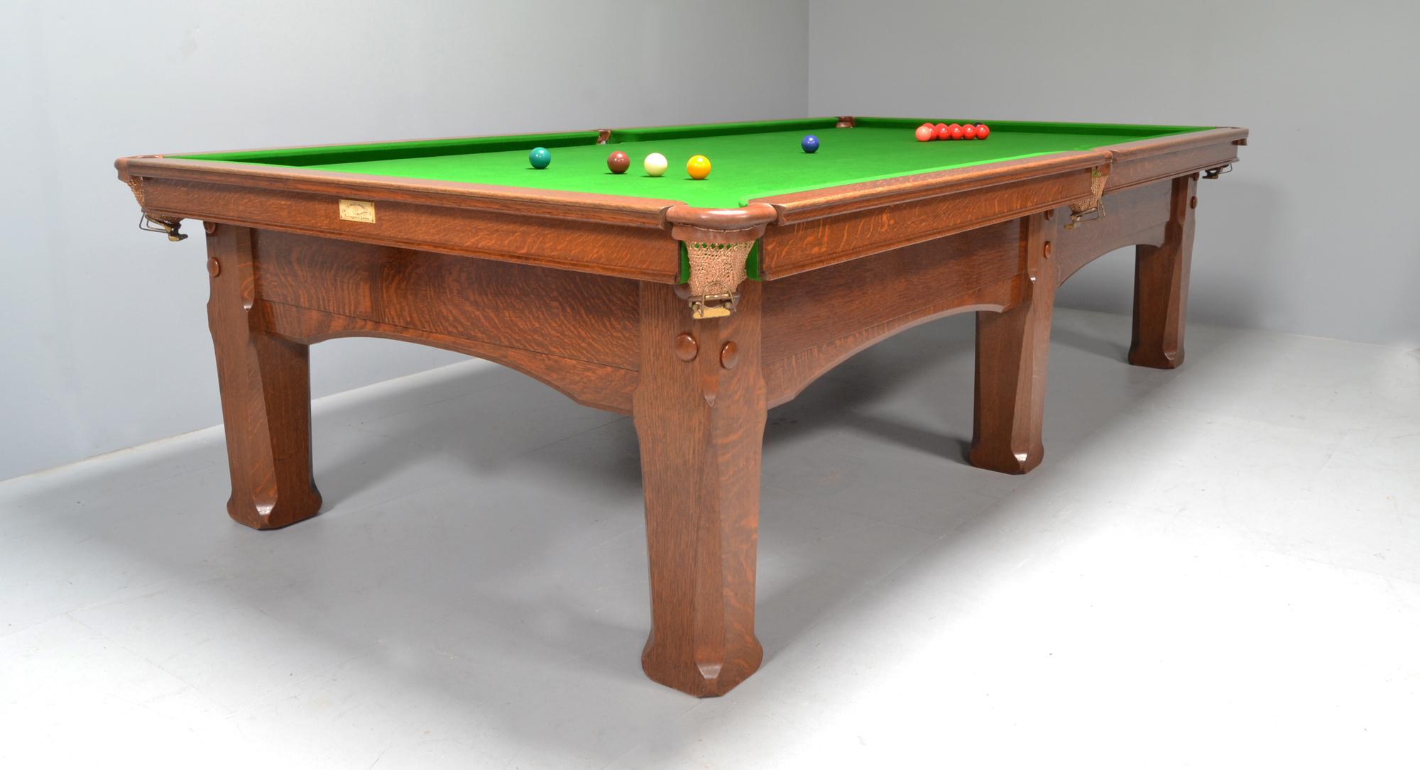 A rare solid oak 