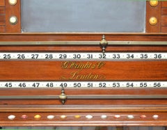 Billiard Snooker Scoring Cabinet Victorian
