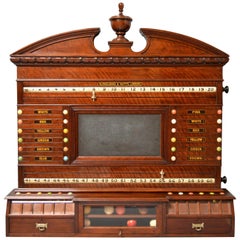 Billiards, Snooker or Pool Scoring Cabinet