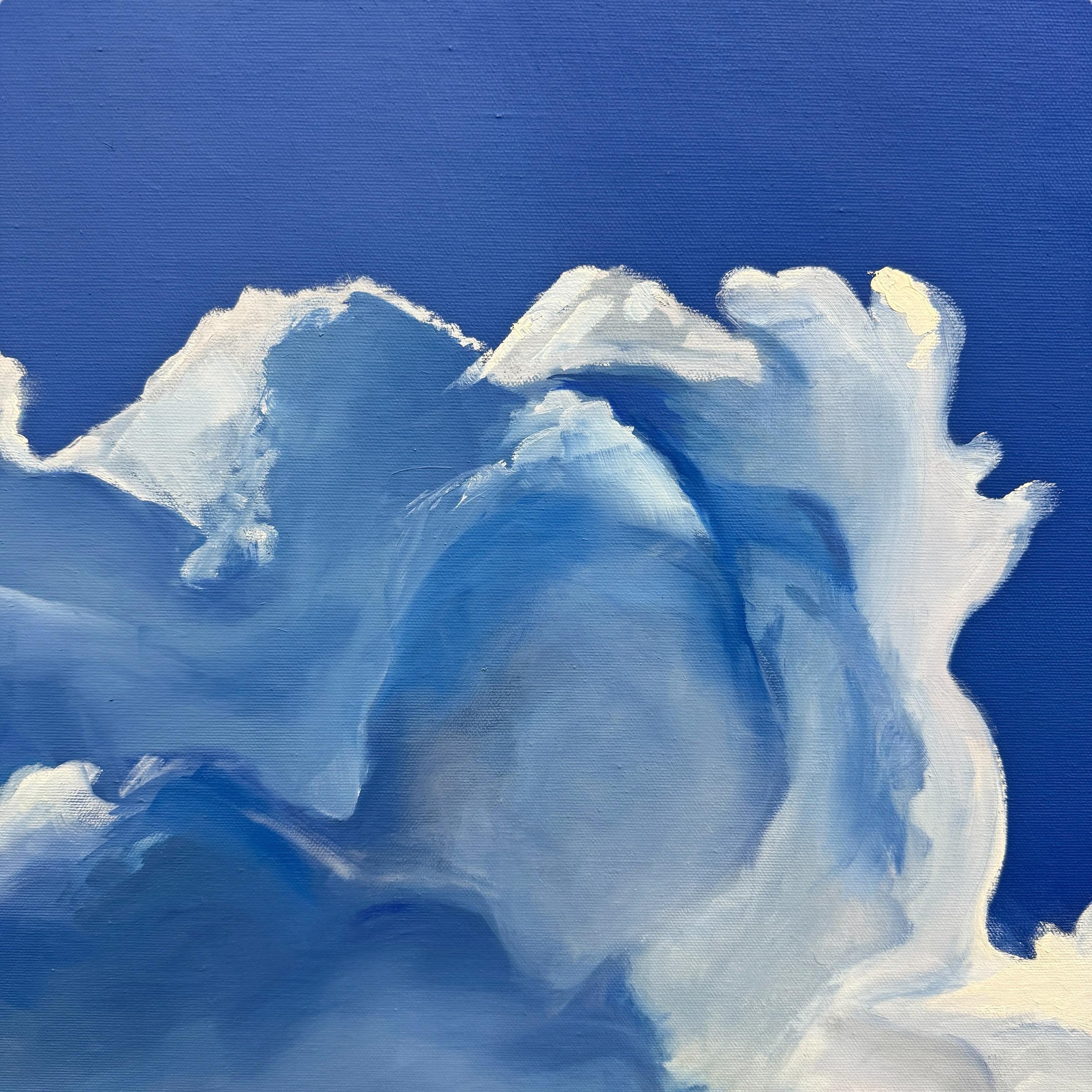 Billowing Clouds Painting For Sale 1