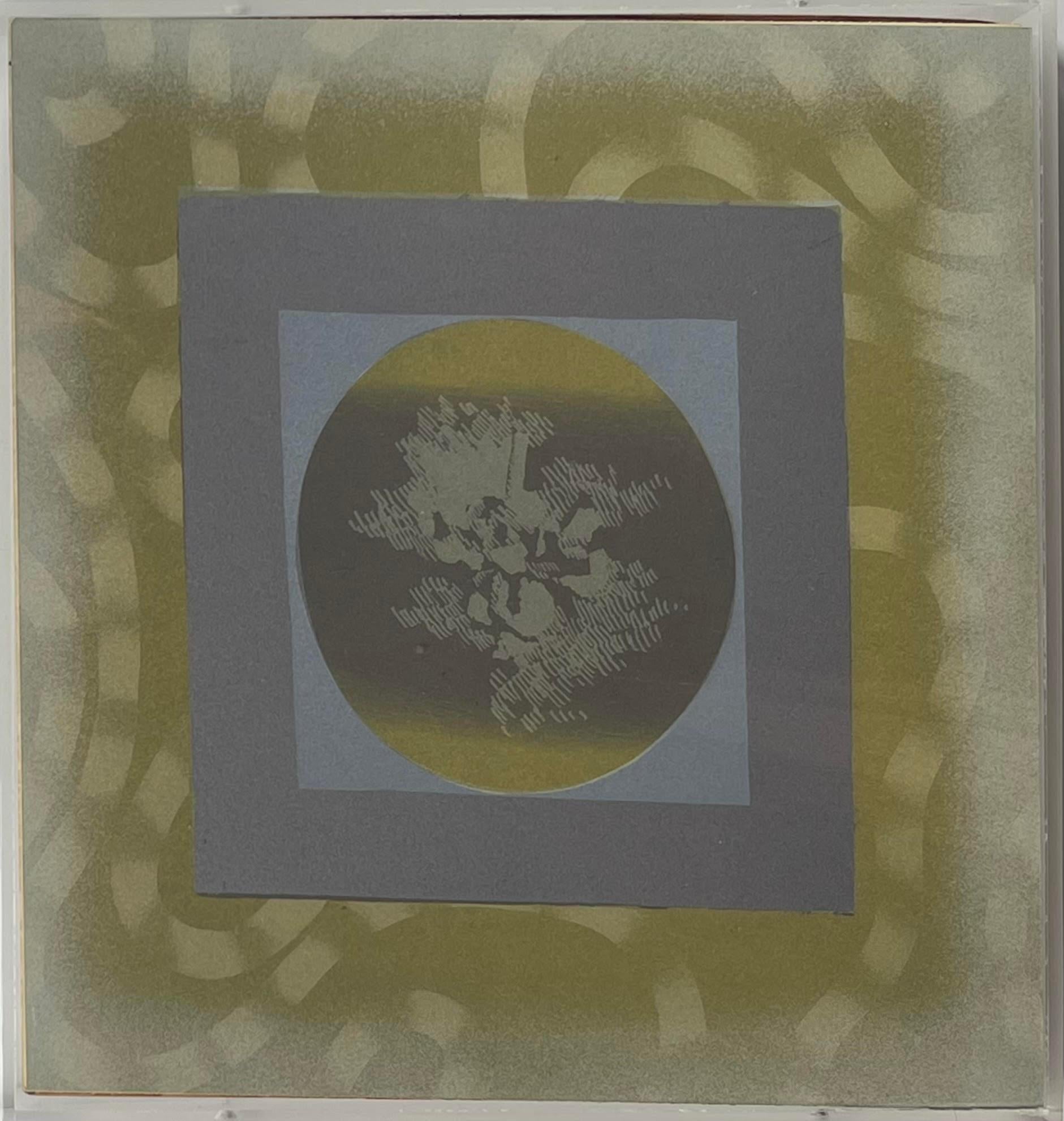 Billy Al Bengston
Kakadu AAA Dracula, 1968
Lithographie, Zink und Aluminium, in Silberviolett, Gelb, zwei Grautönen und Orange auf unkalandriertem Rives-Papier
Inklusive Rahmen
auf der Vorderseite schwach signiert (persönlich sichtbar) und