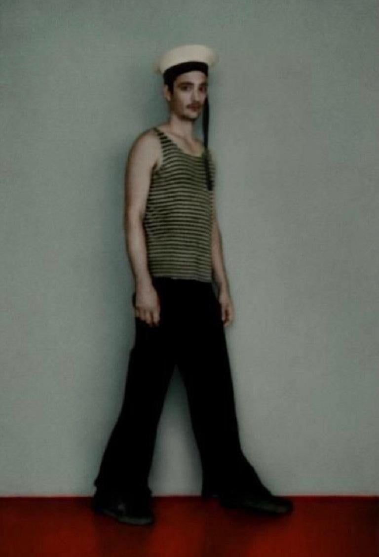 Billy & Hells Portrait Photograph – Farbfotografie auf Dibond mit Plexiglas vorne, UV-beständig