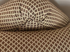 Billy Baldwin designed horsehair Turkish Ottoman Stool by Guido De Angelis