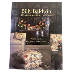 Billy Baldwin: The Great American Decorator by Adam Lewis (Book)