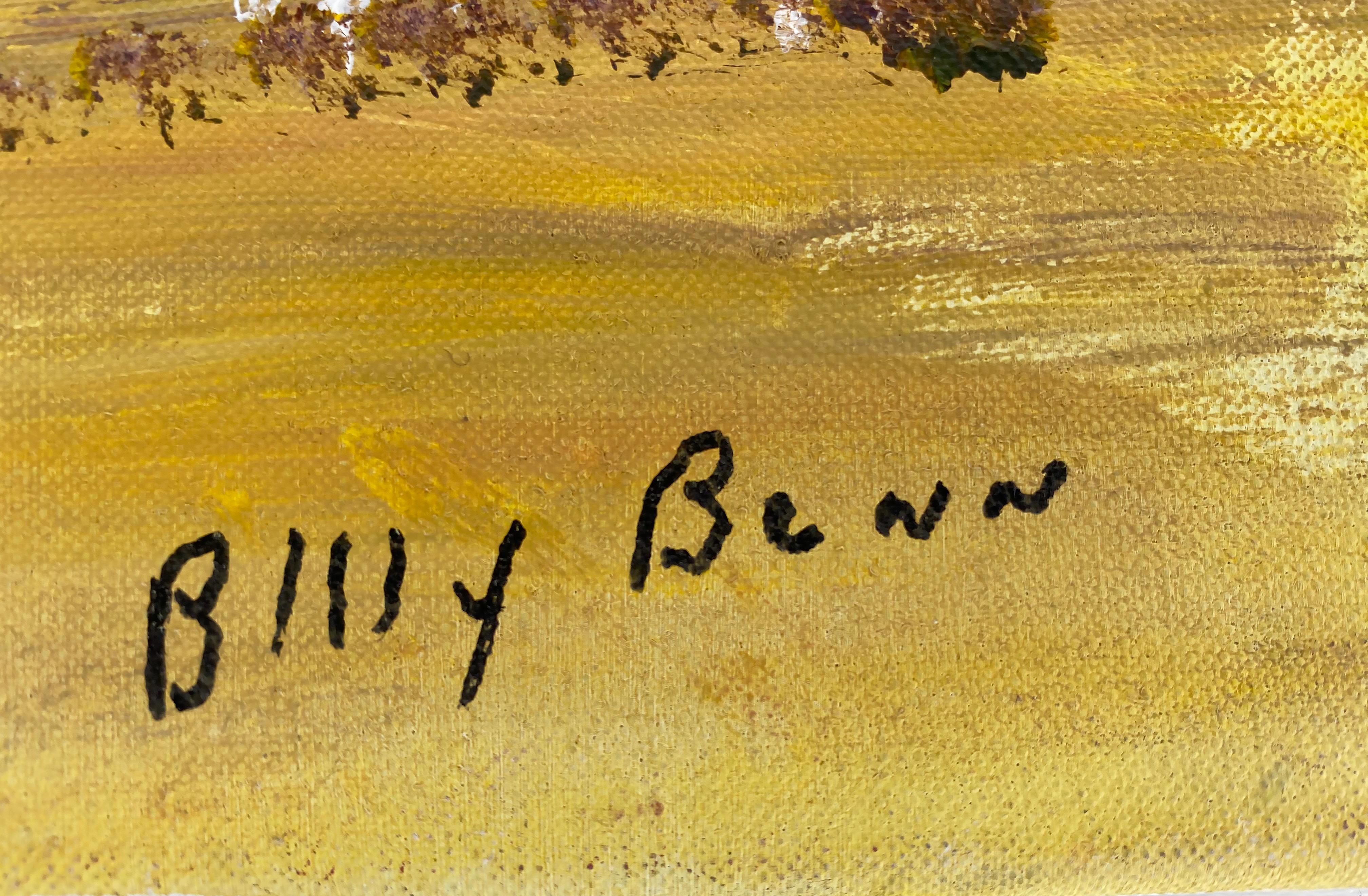 Billy Benn Perrurle Australian Aboriginal Landscape Paintings, Set of 3 For Sale 7